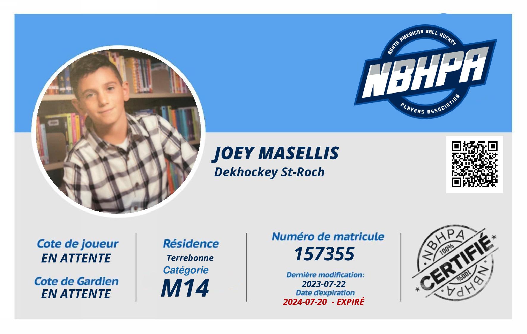 Joey Masellis 
