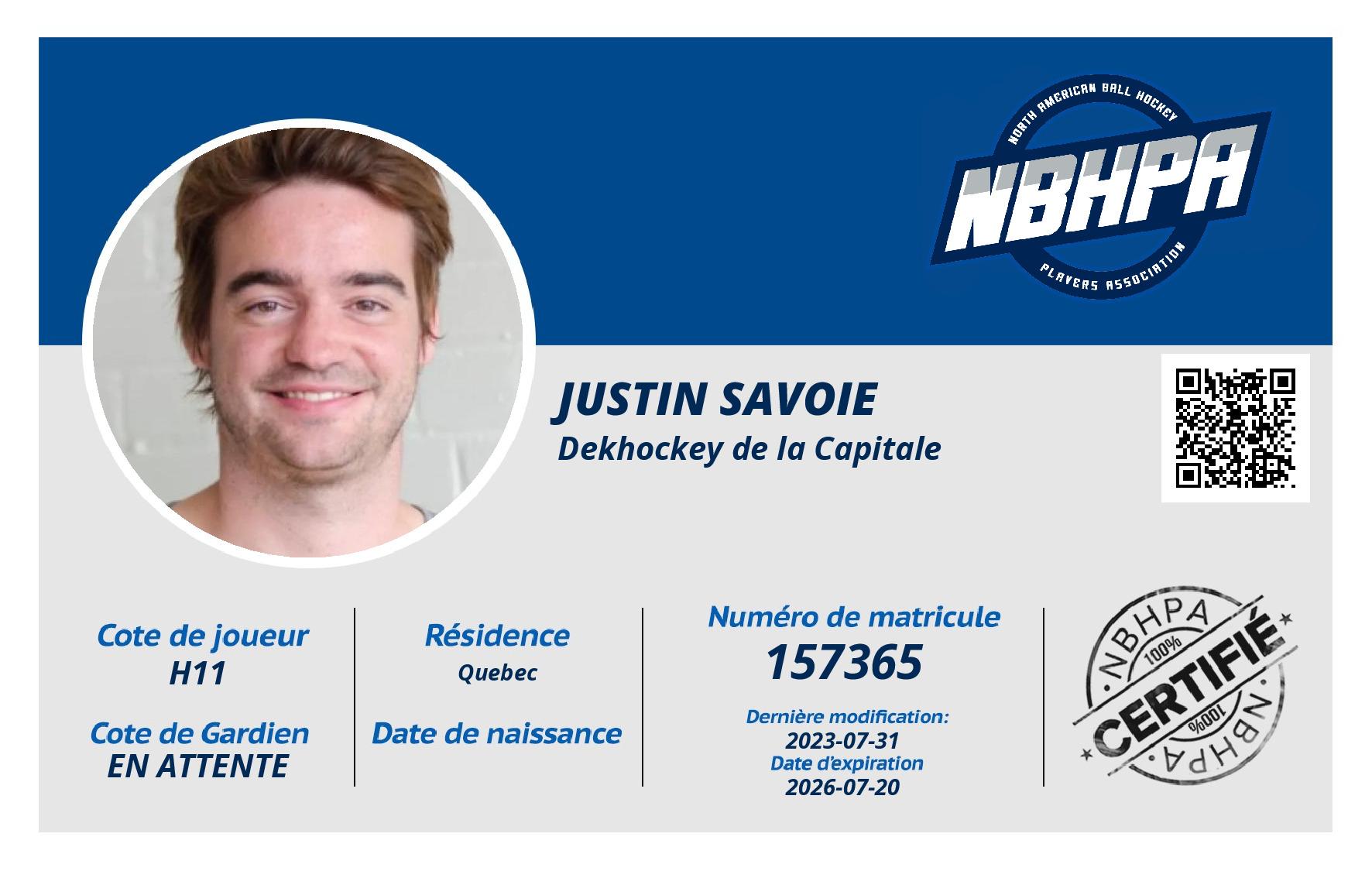 Justin Savoie