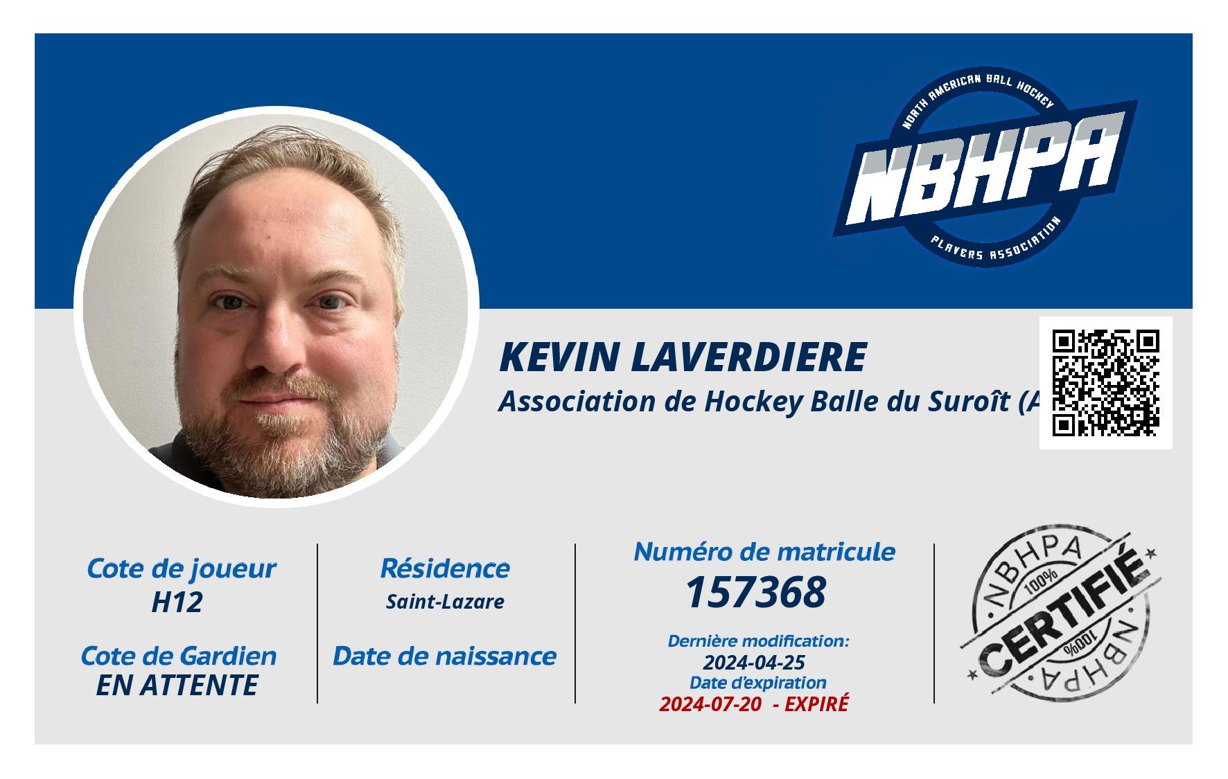 Kevin Laverdiere