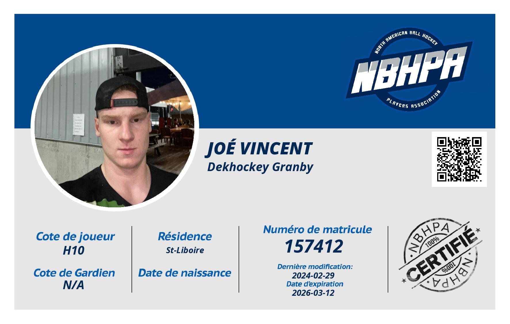 Joé Vincent