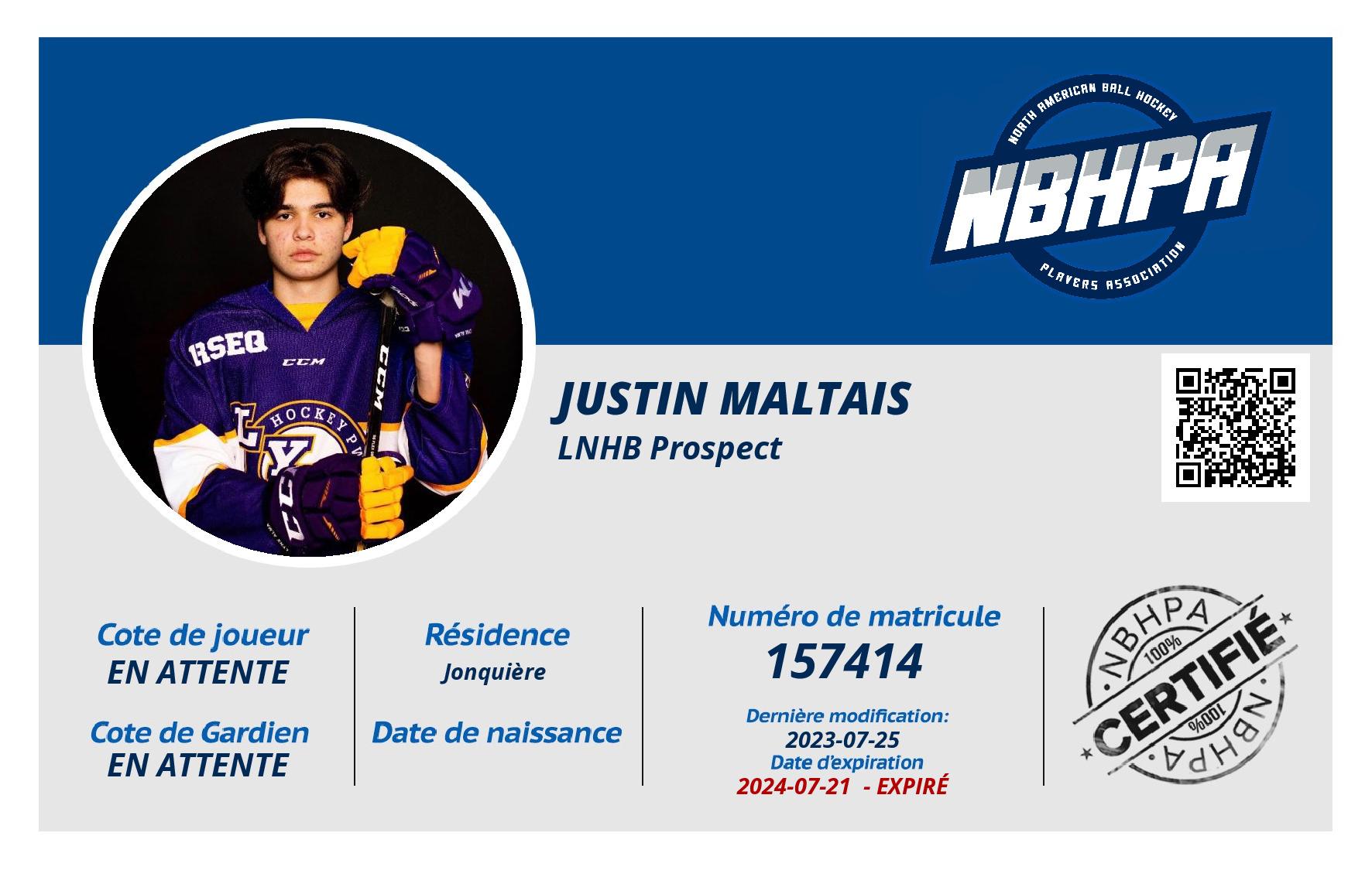 Justin Maltais