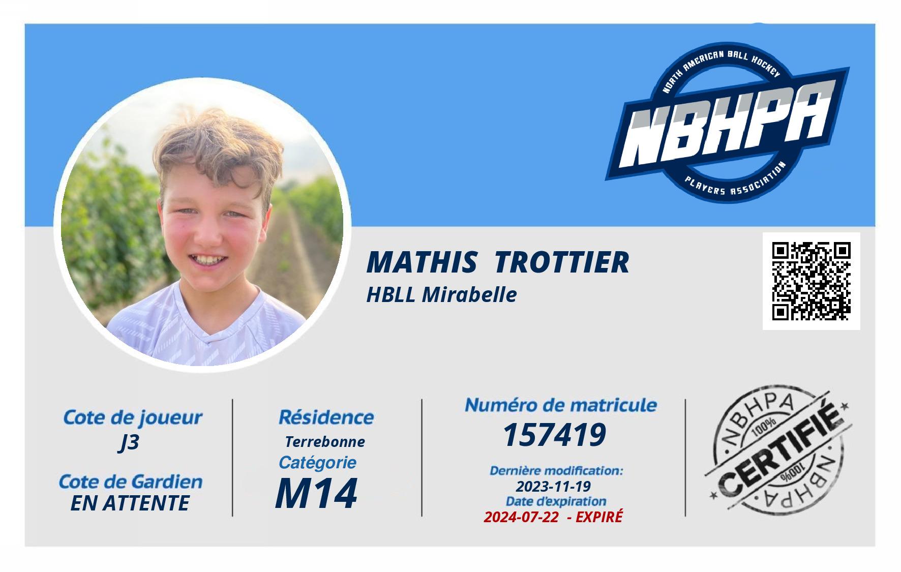Mathis  Trottier