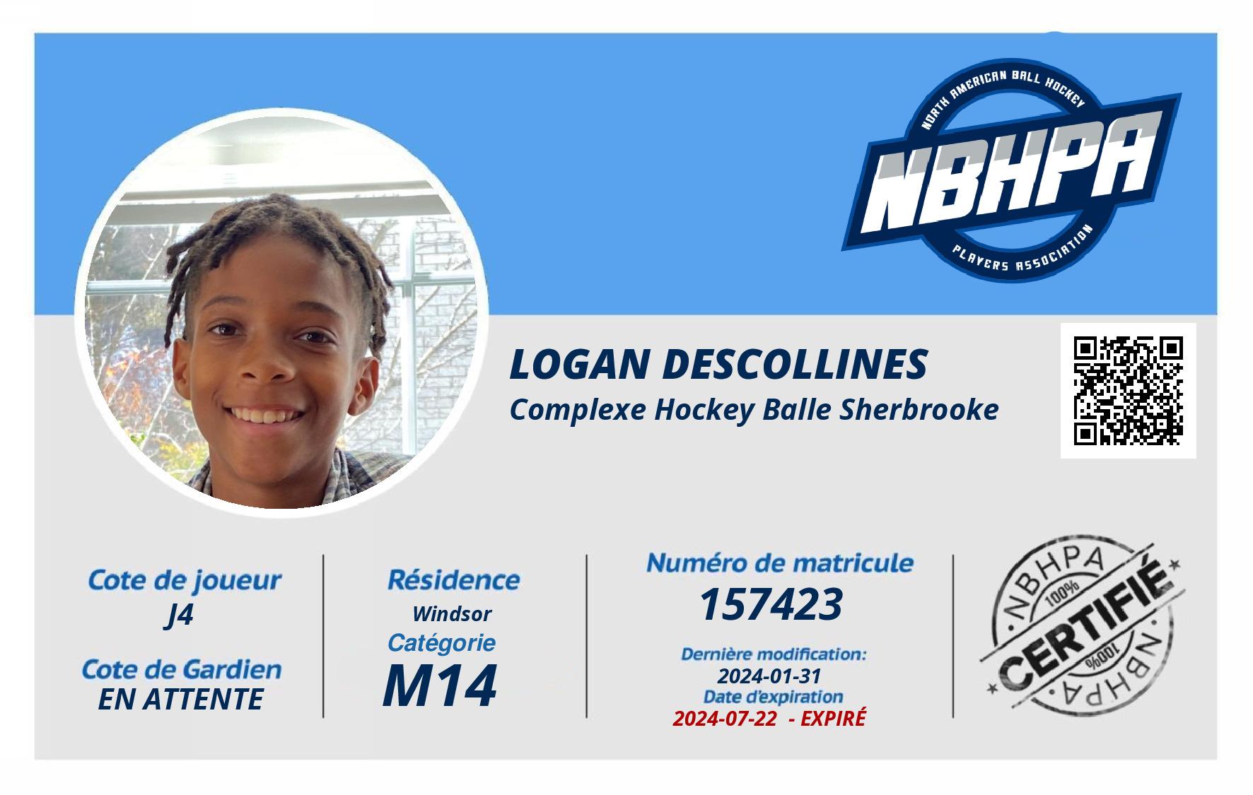 Logan Descollines 