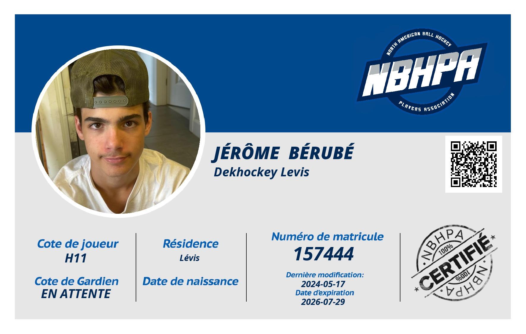 Jérôme  Bérubé 