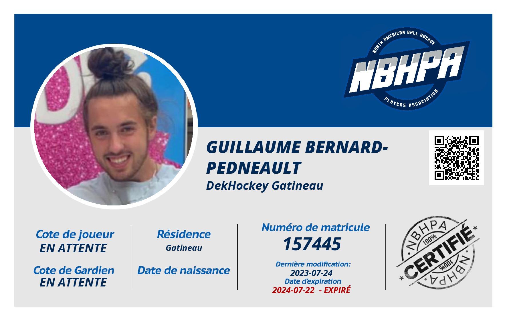 Guillaume Bernard-Pedneault