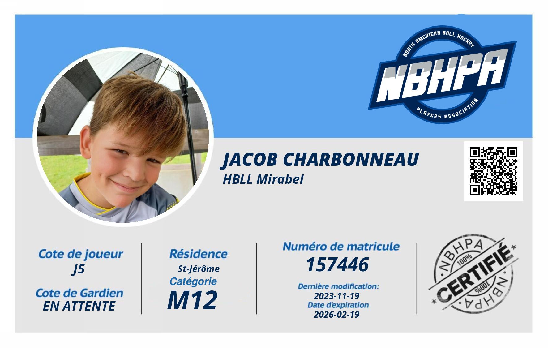Jacob Charbonneau 
