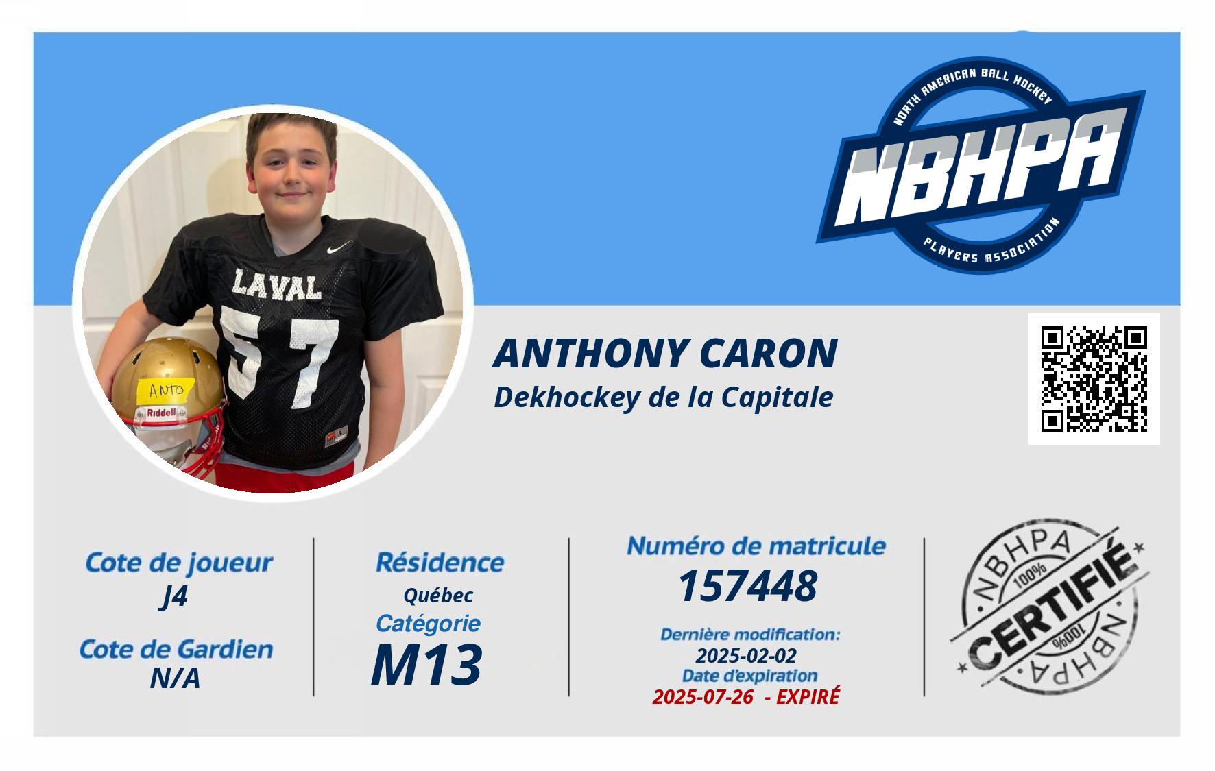Anthony Caron