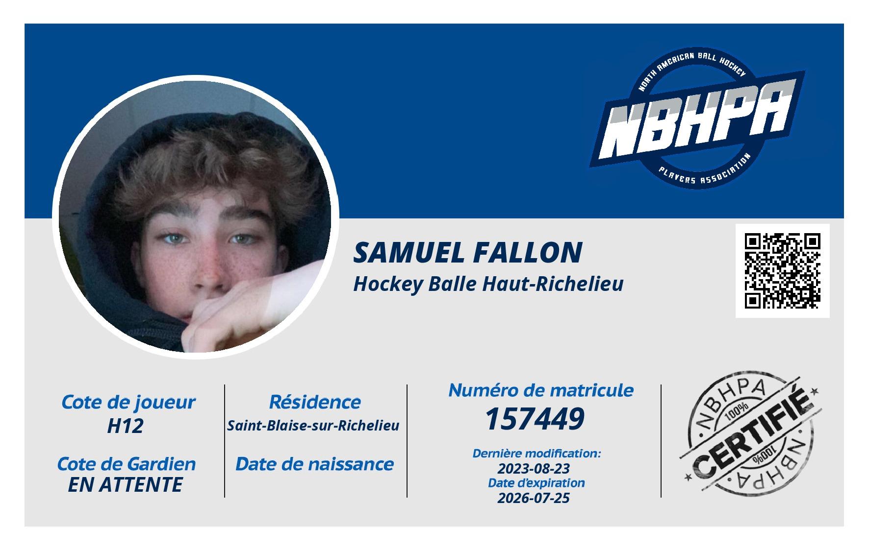 Samuel Fallon