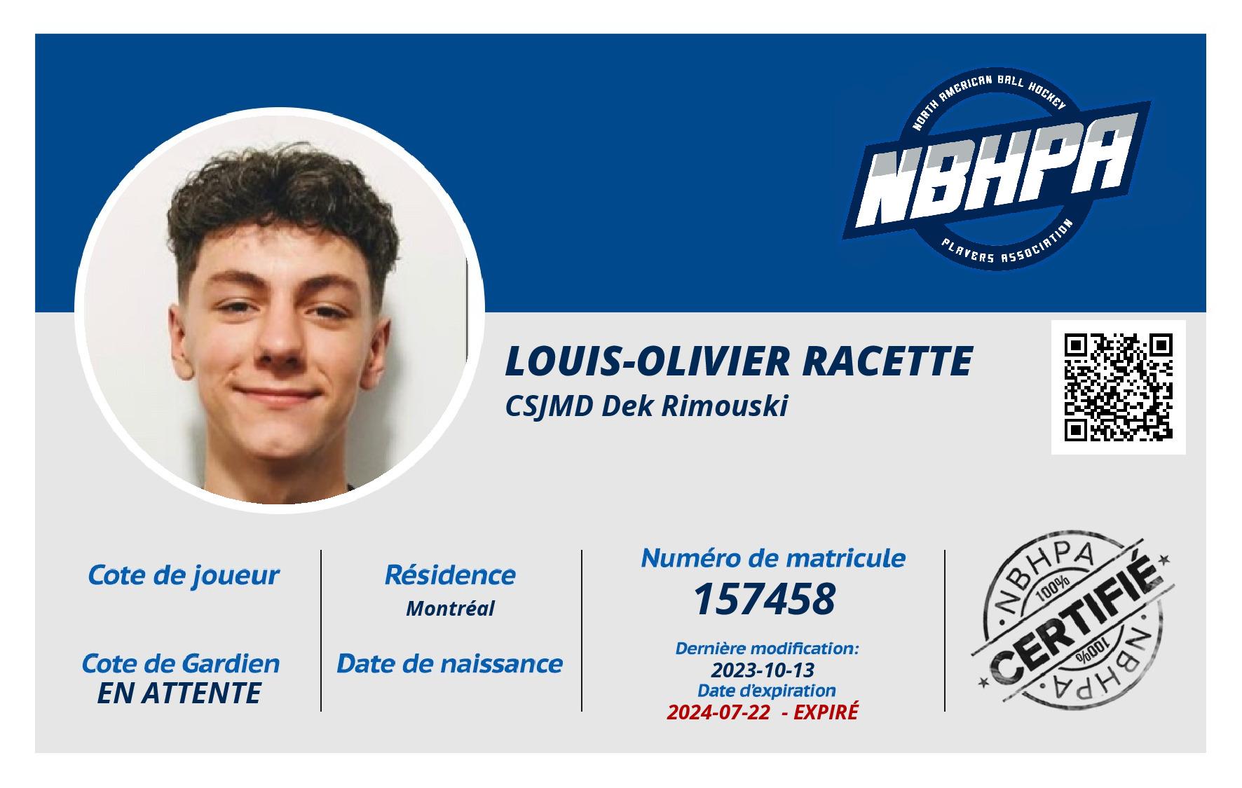 Louis-Olivier Racette