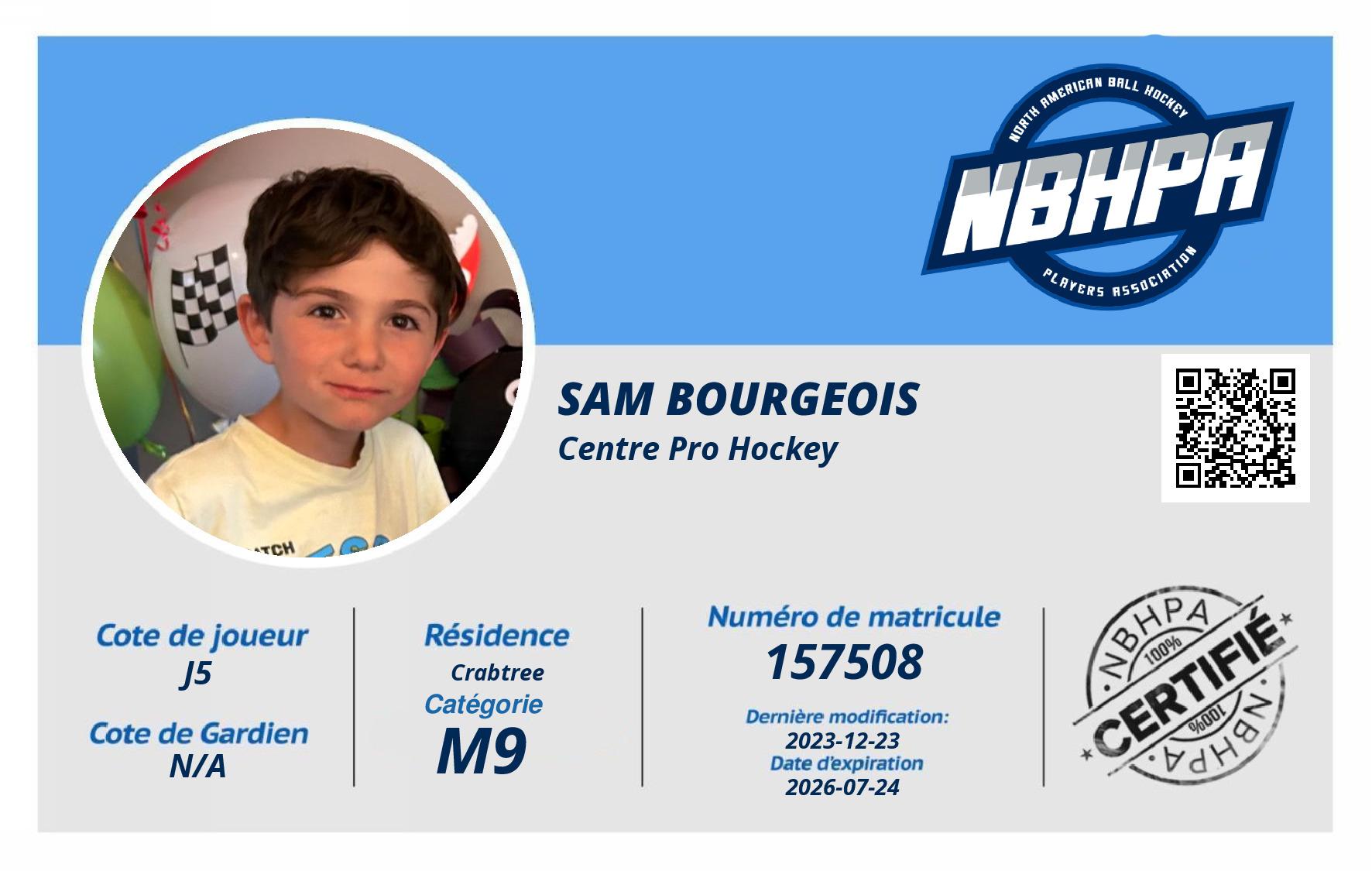 Sam Bourgeois