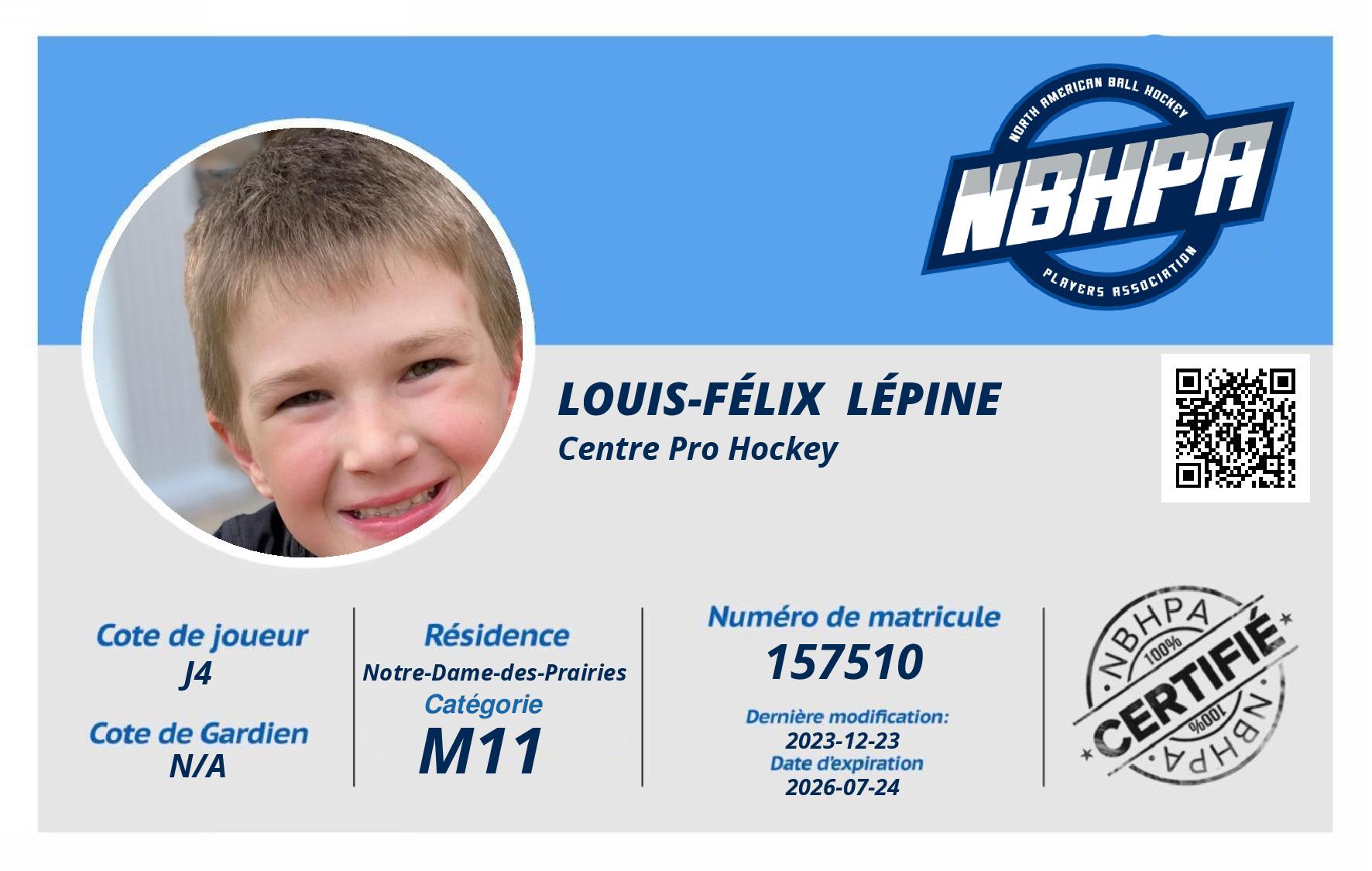 Louis-Félix  Lépine 