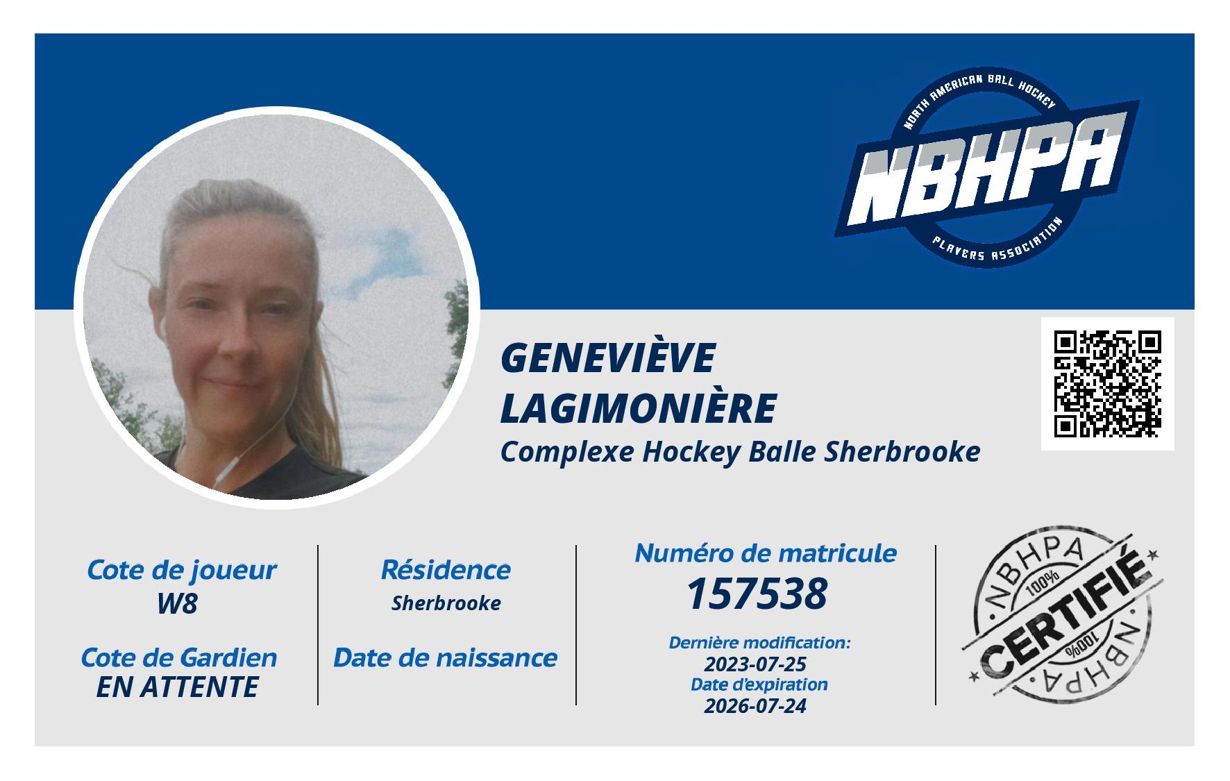 Geneviève  Lagimonière 