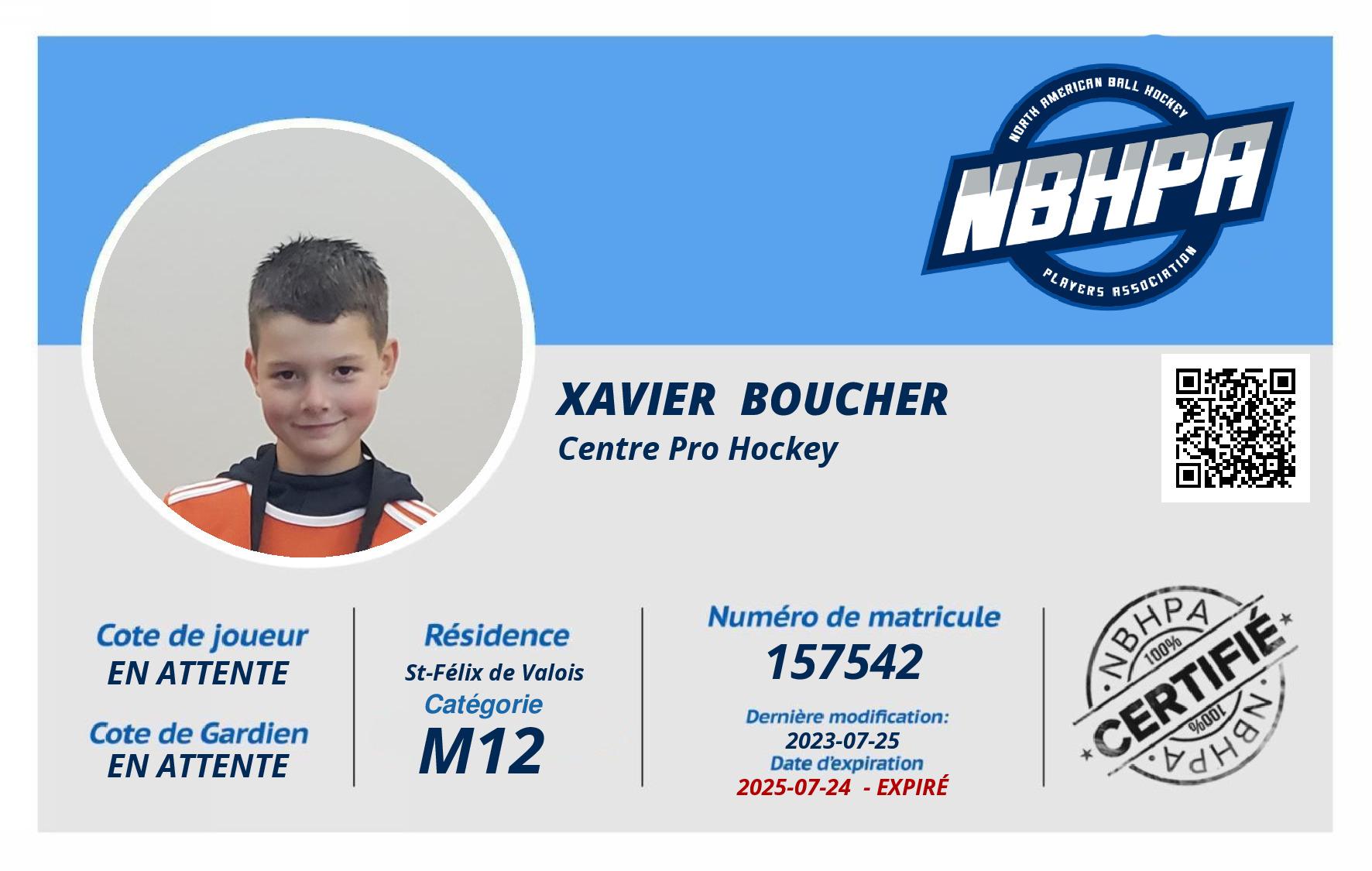 Xavier  Boucher 
