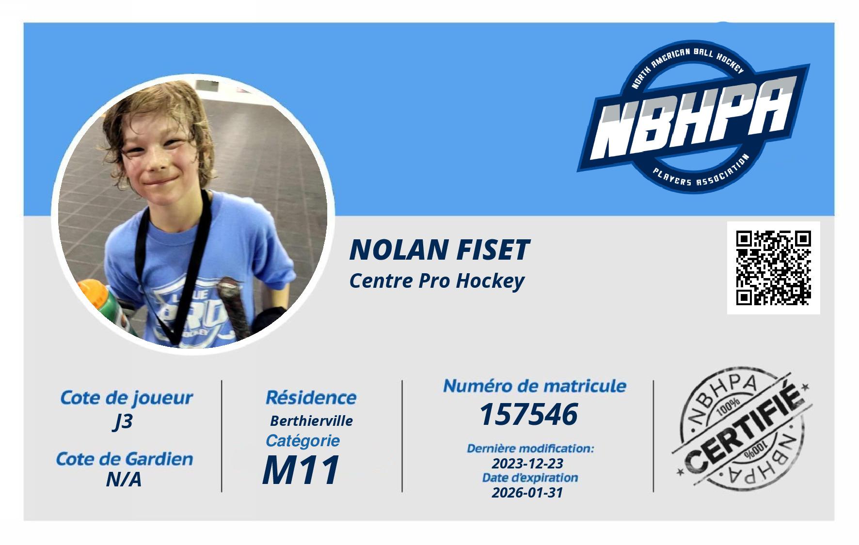 Nolan Fiset