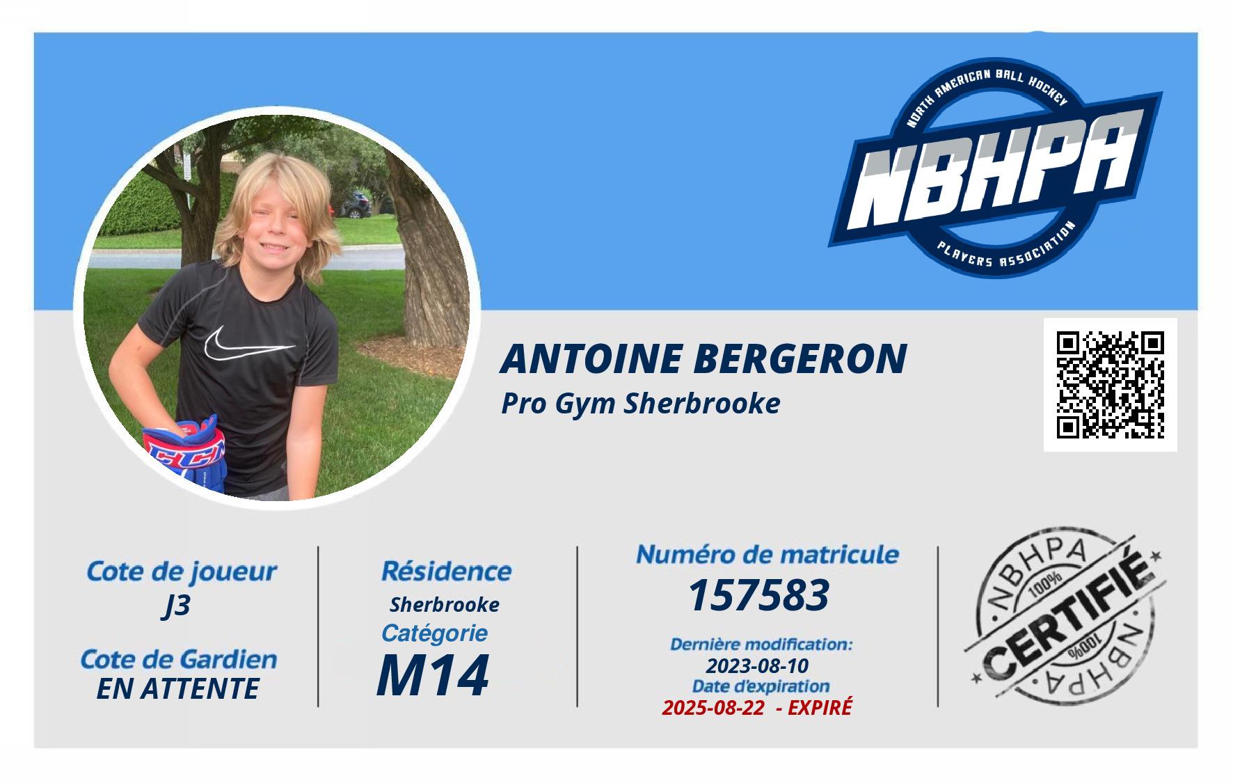 Antoine Bergeron