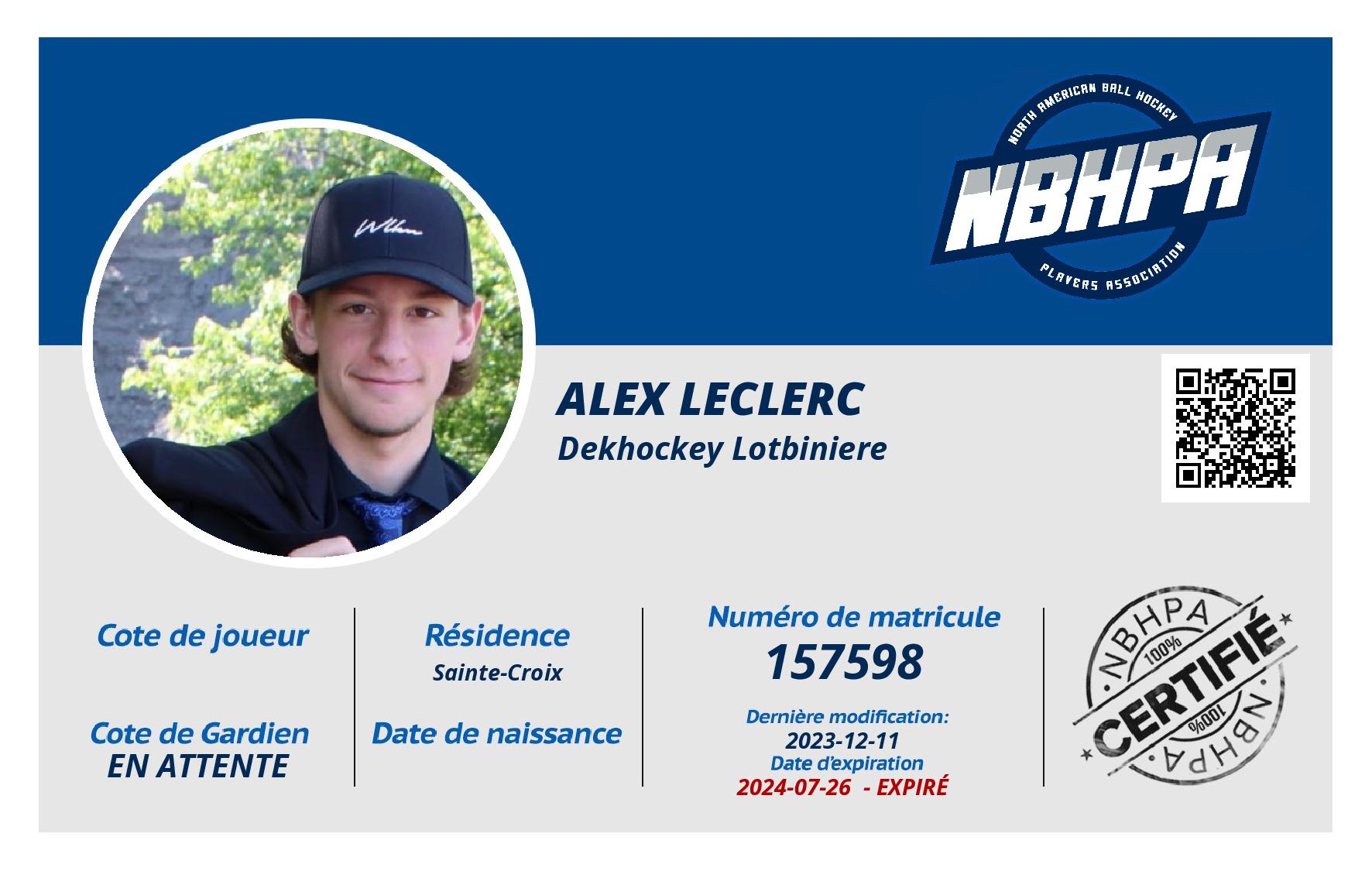 Alex Leclerc