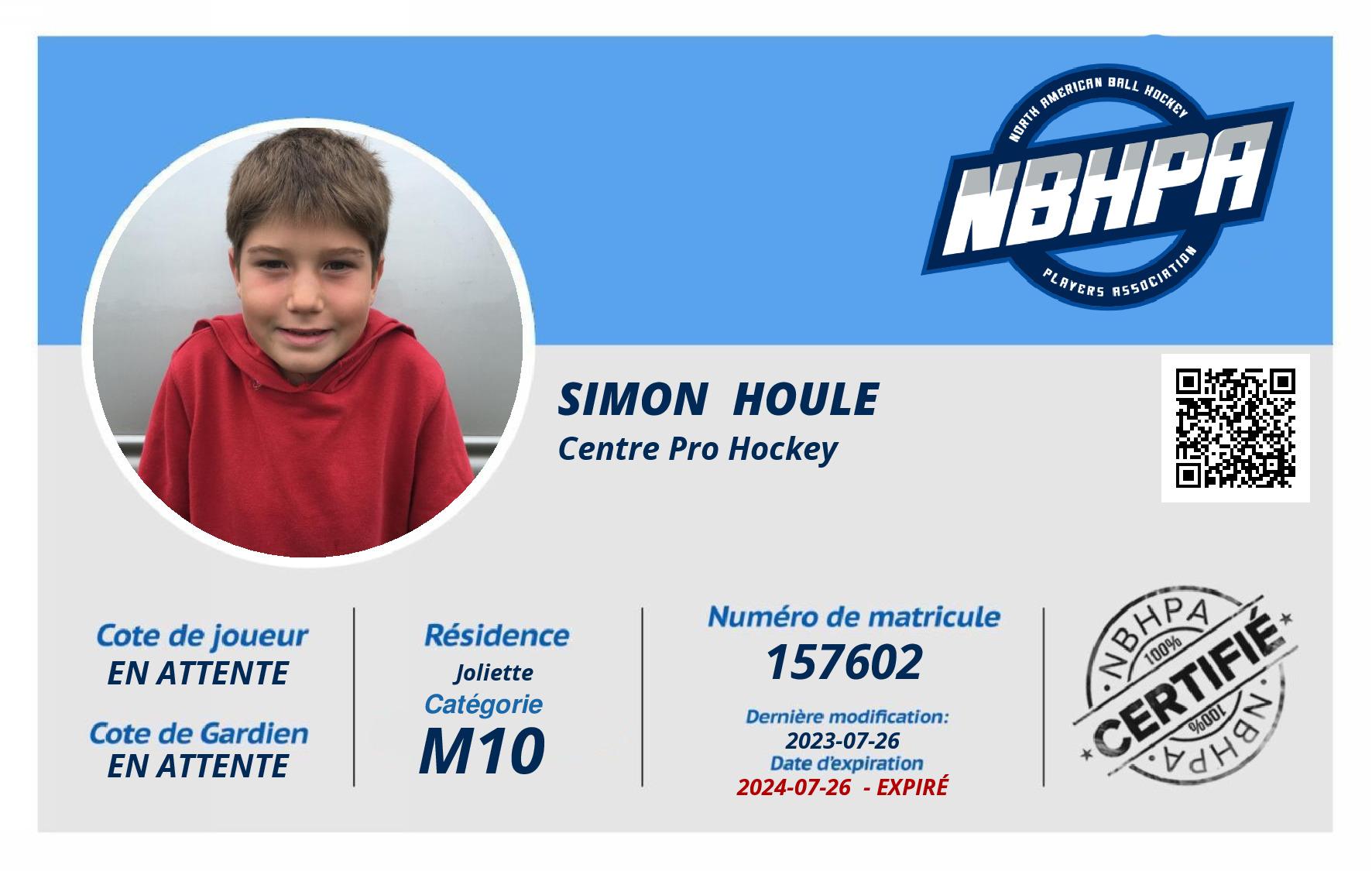 Simon  Houle 