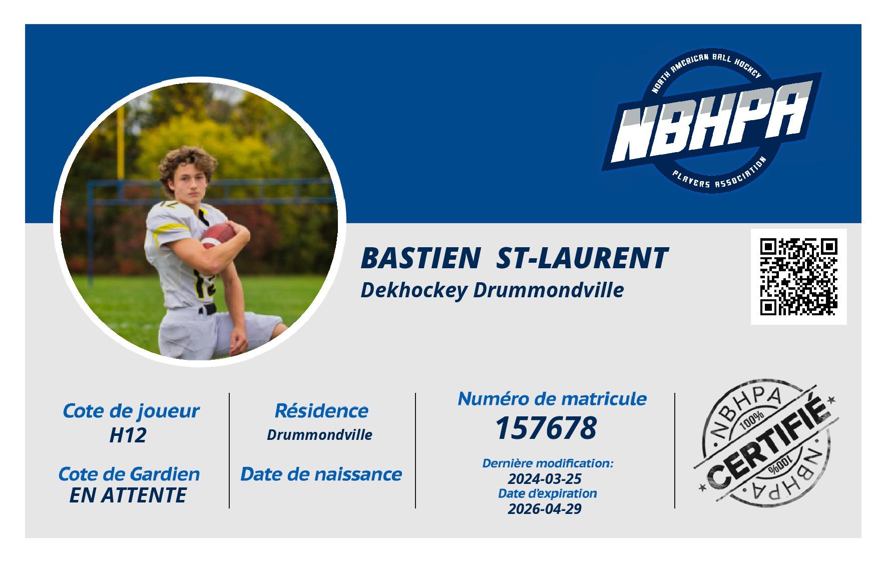 Bastien  St-Laurent