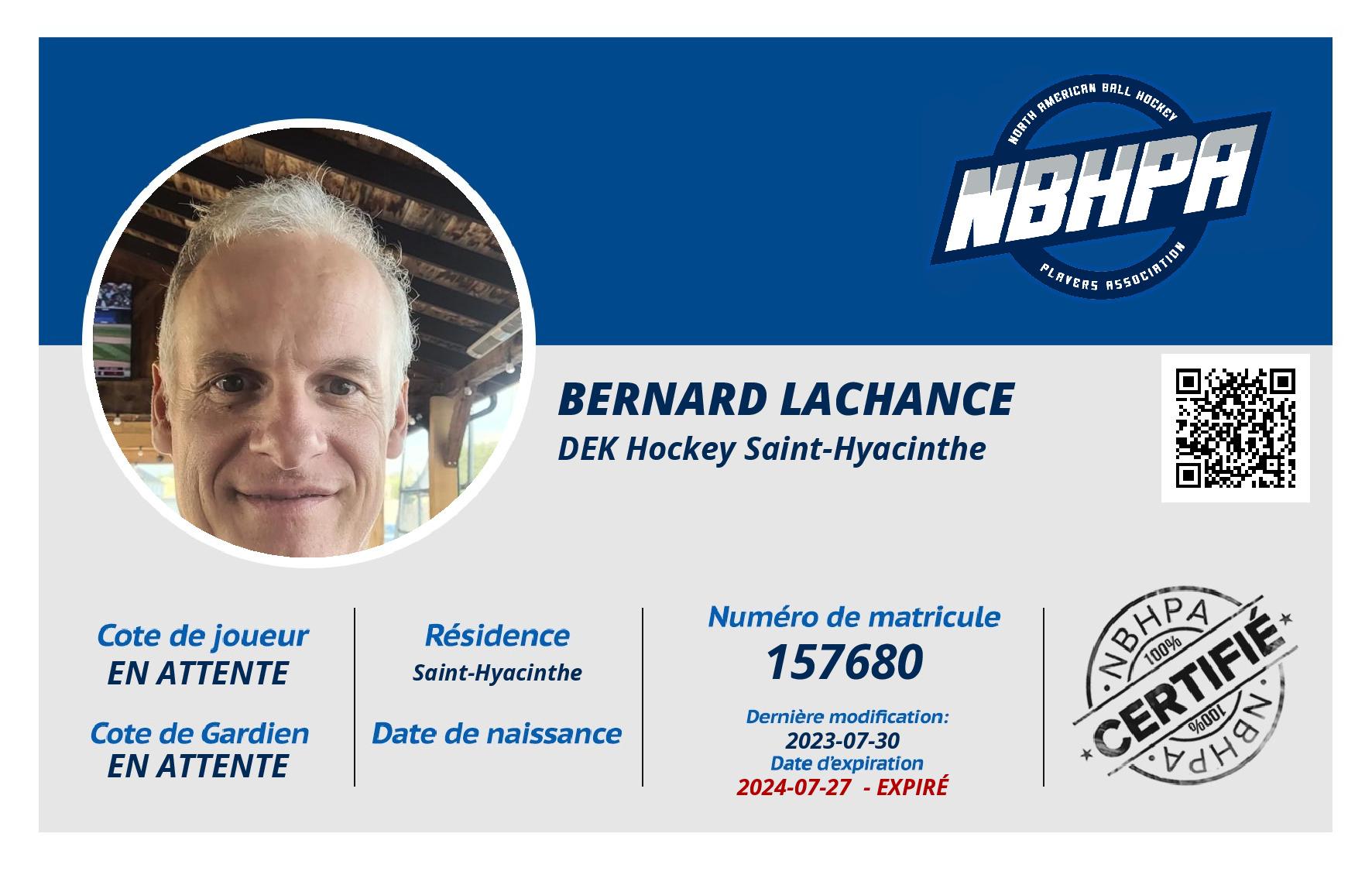 Bernard Lachance