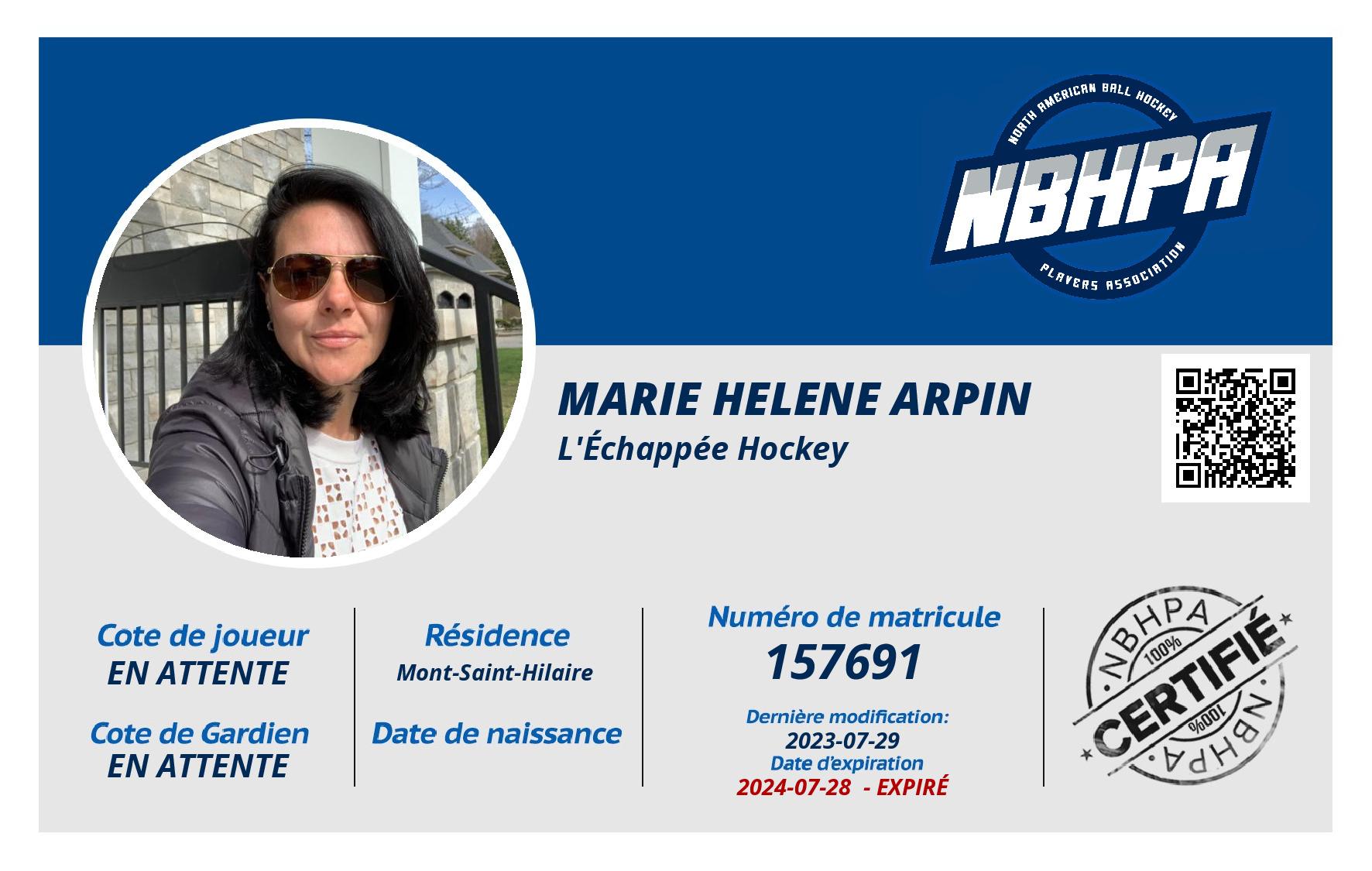 Marie Helene Arpin