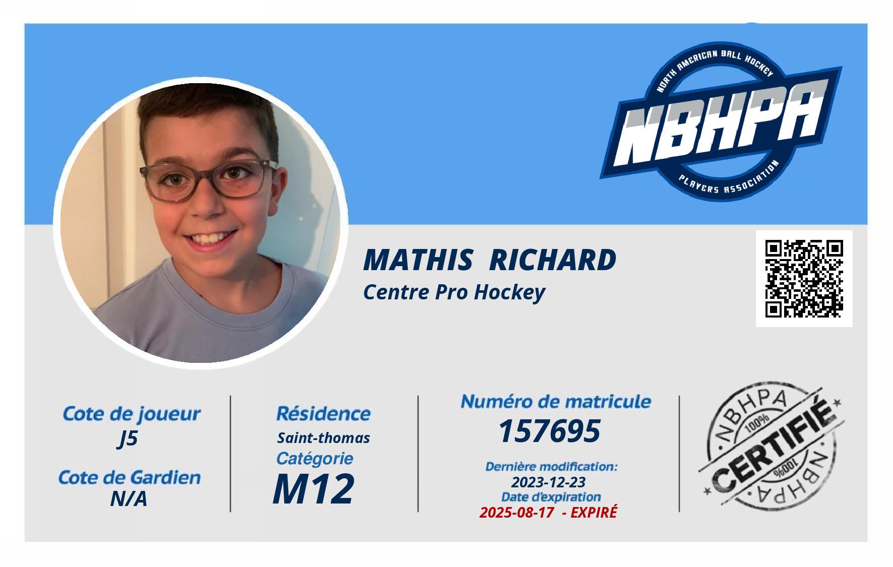 Mathis  Richard 
