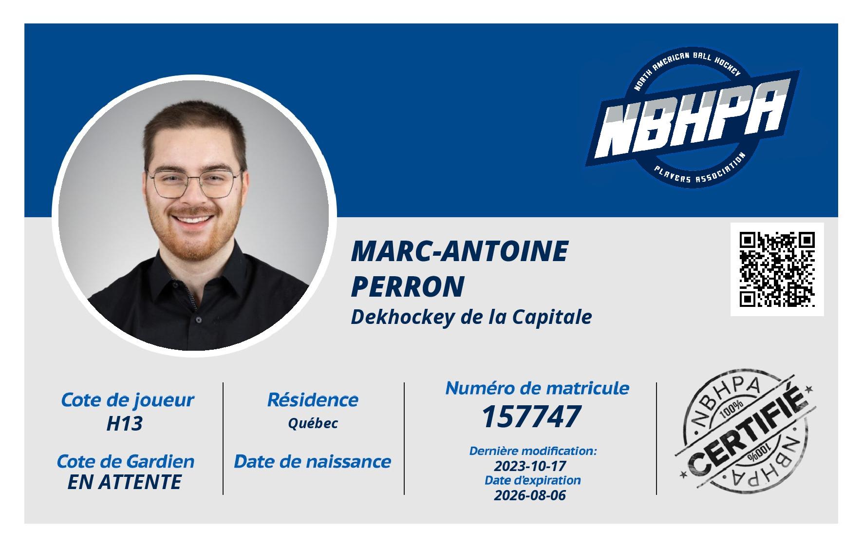Marc-Antoine Perron