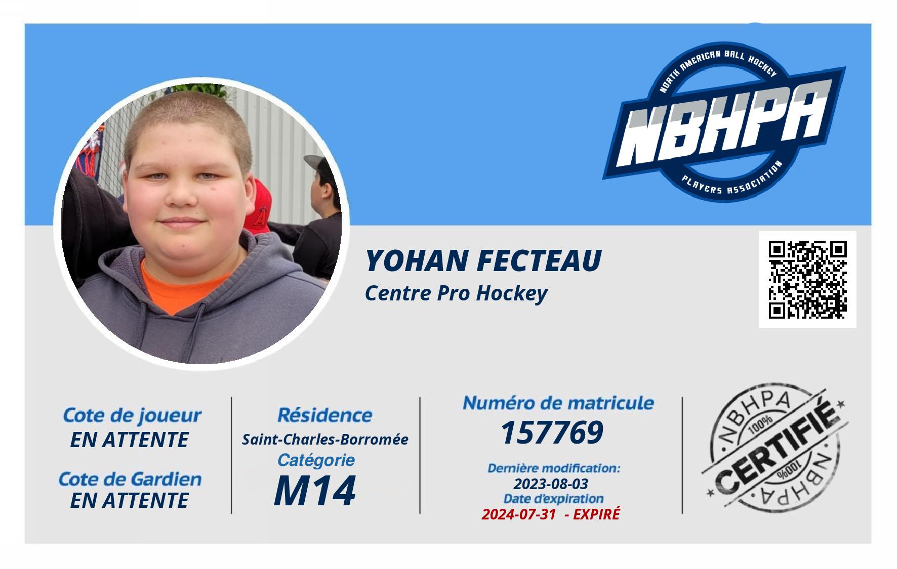 Yohan Fecteau