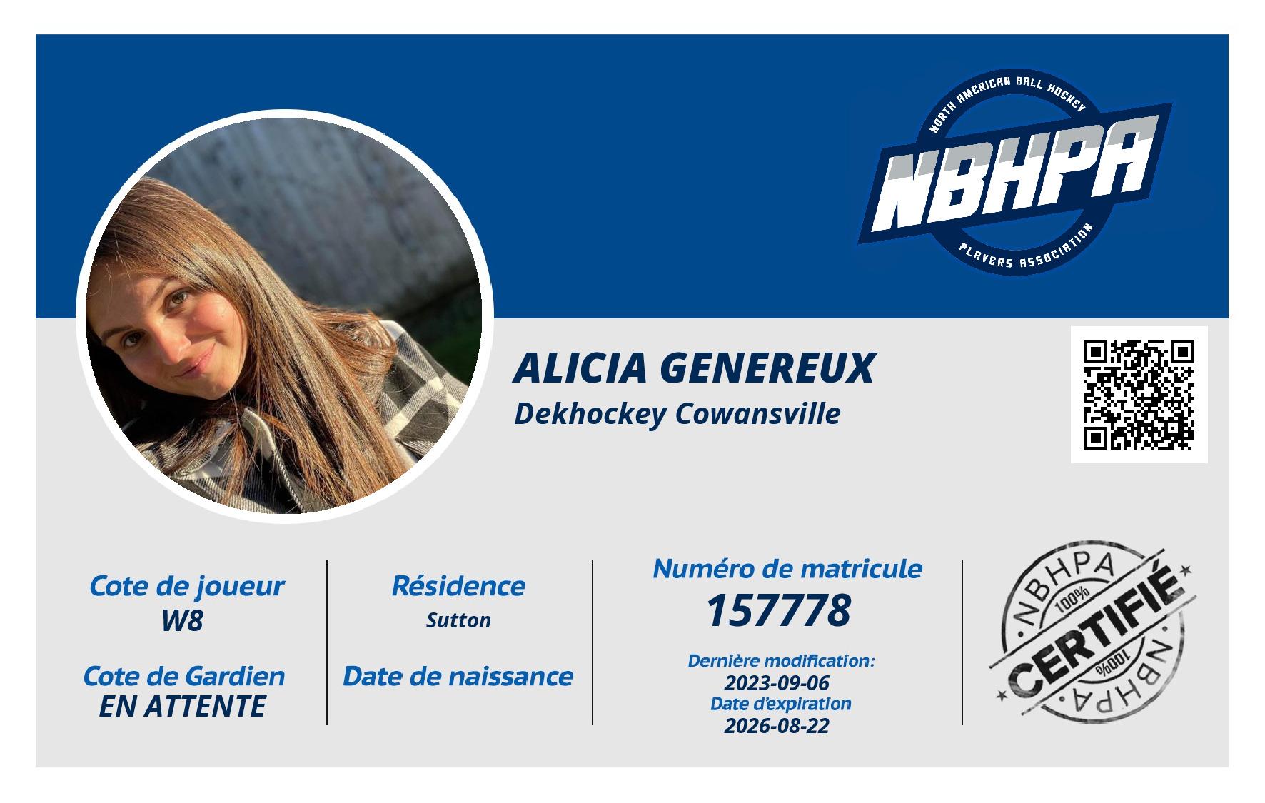 Alicia Genereux 