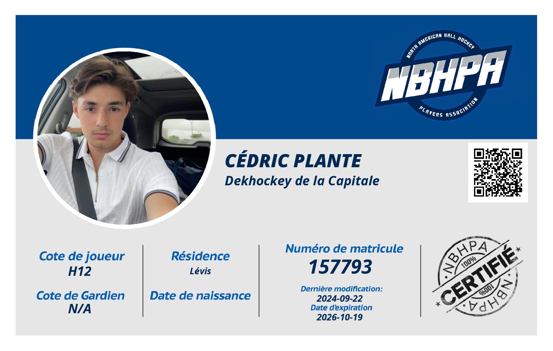 Cédric Plante