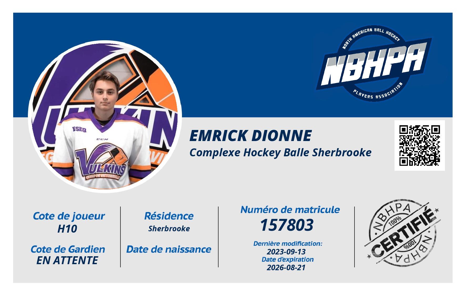 Emrick Dionne