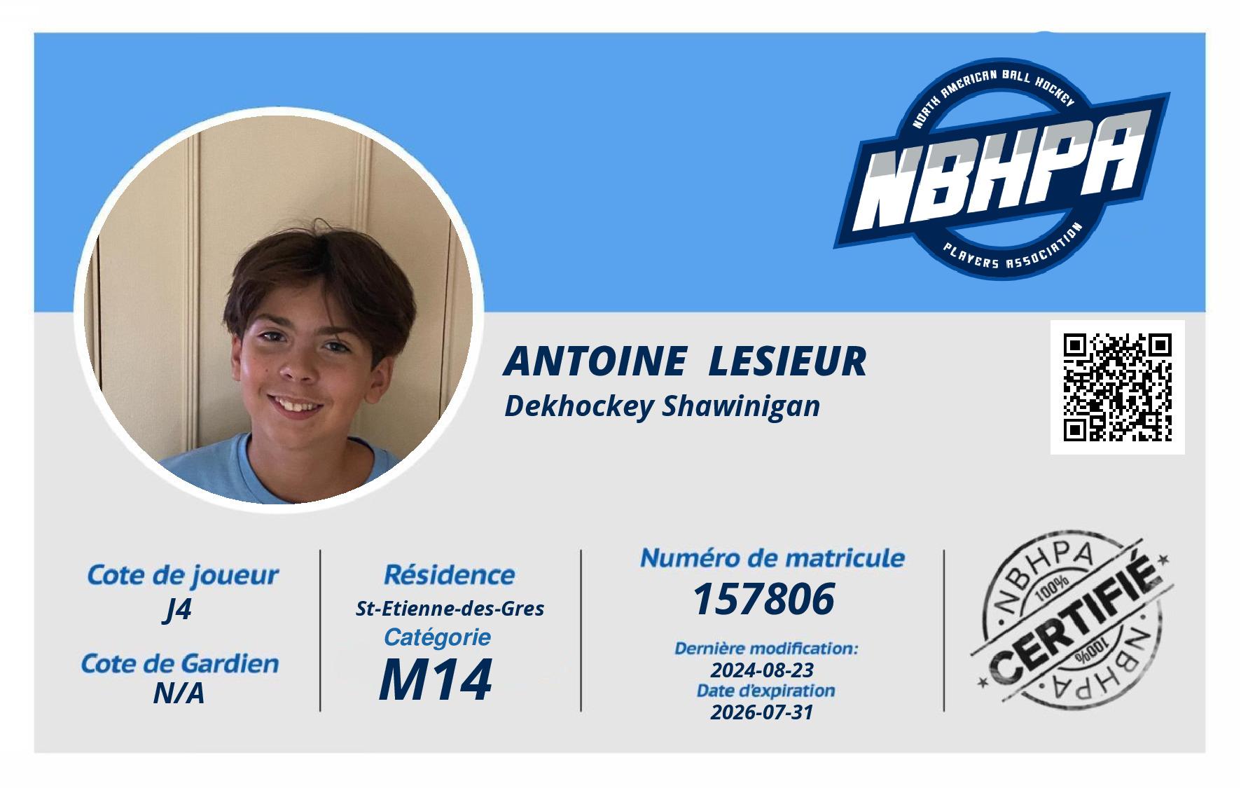 Antoine  Lesieur