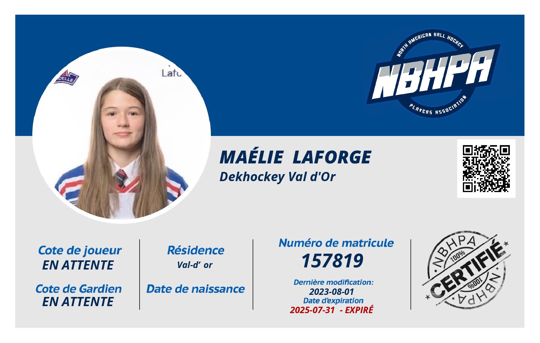 Maélie  Laforge 