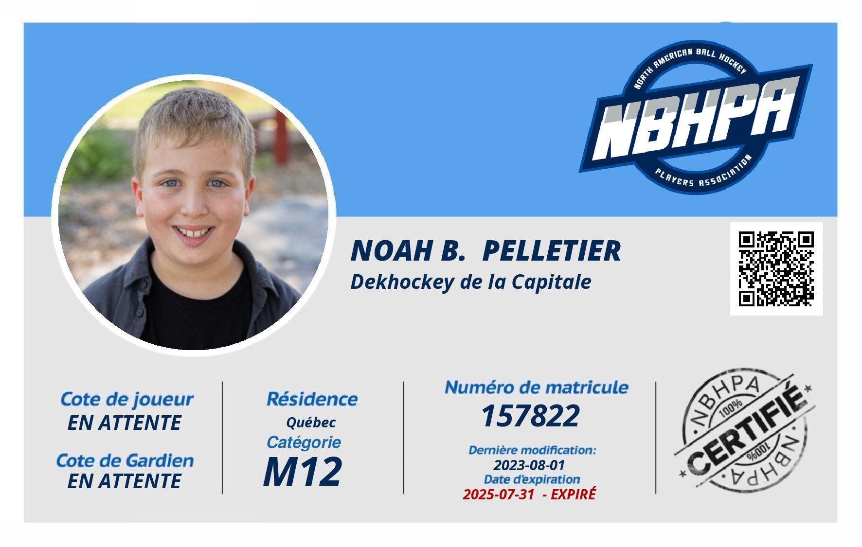 Noah B.  Pelletier 