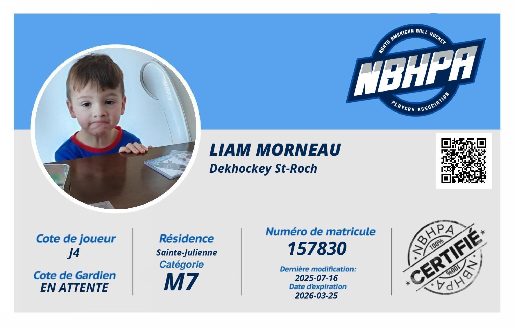 Liam Morneau