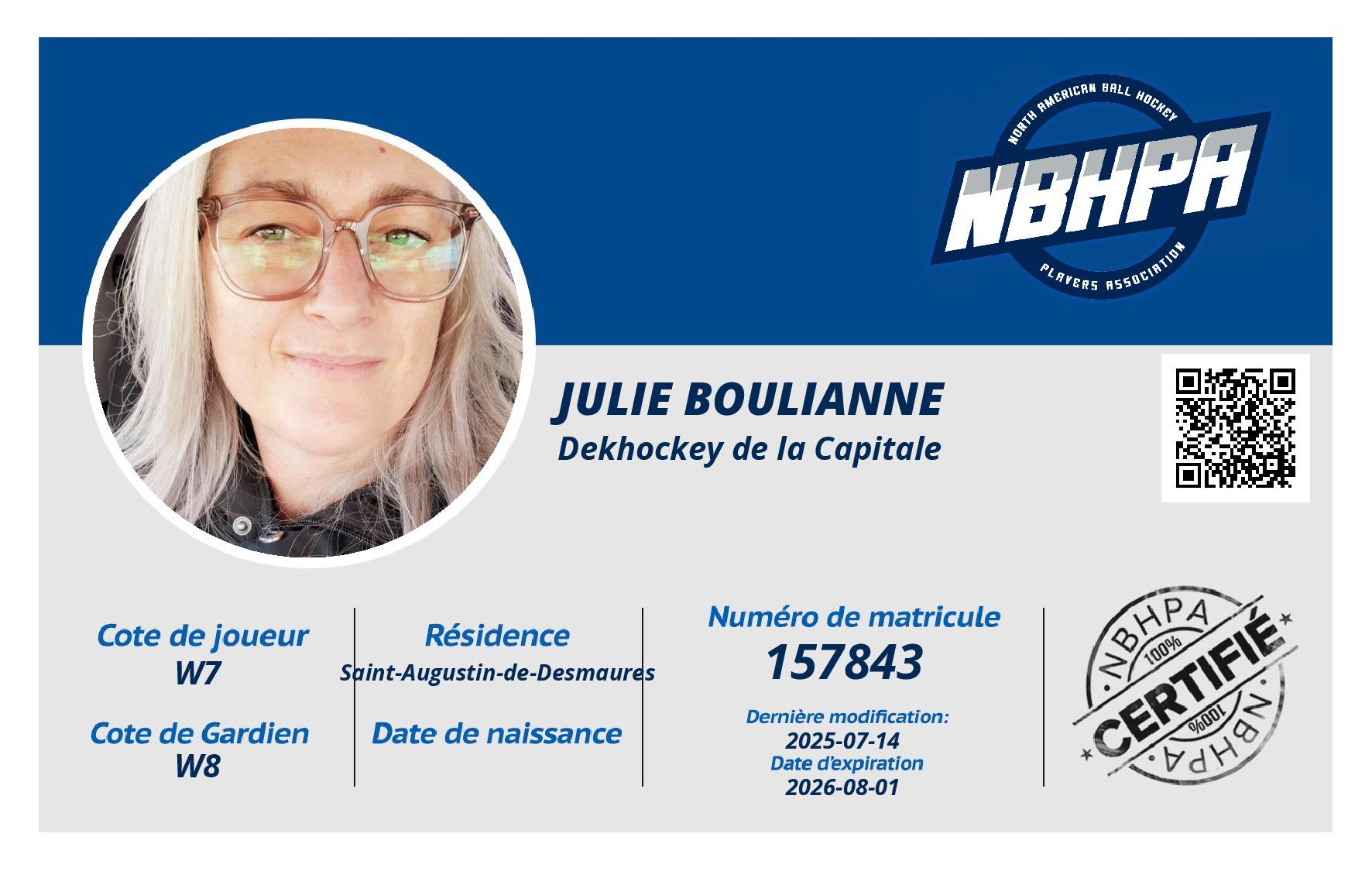 Julie Boulianne