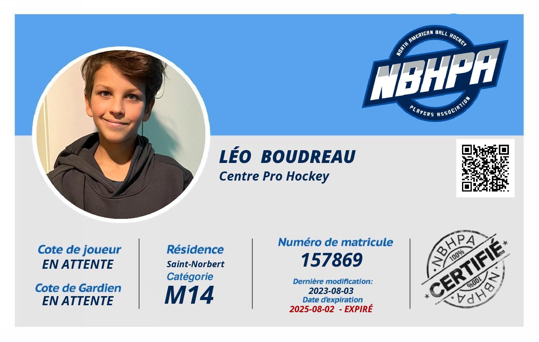 Léo  Boudreau 