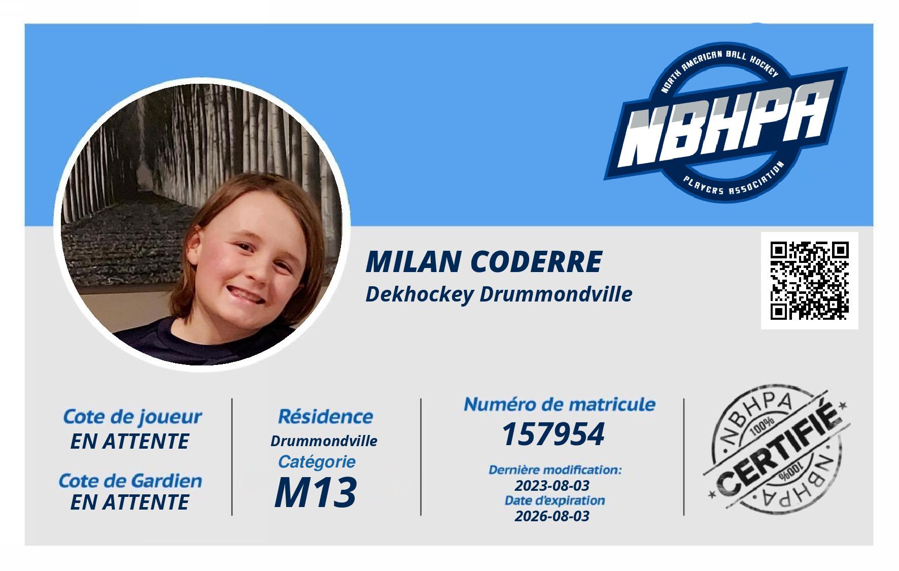 Milan Coderre