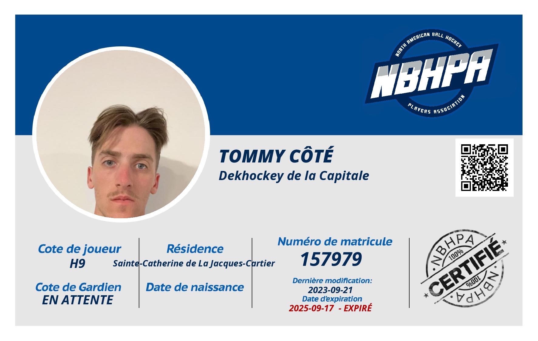 Tommy Côté