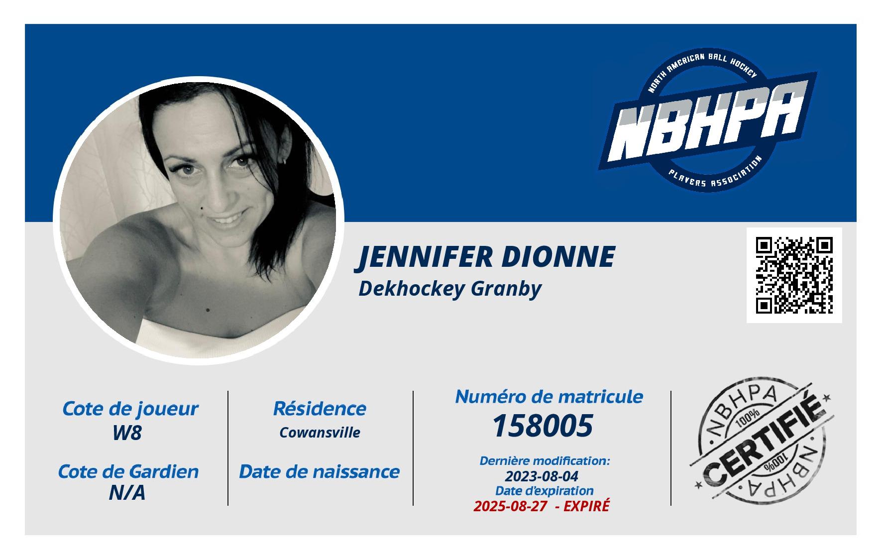 Jennifer Dionne