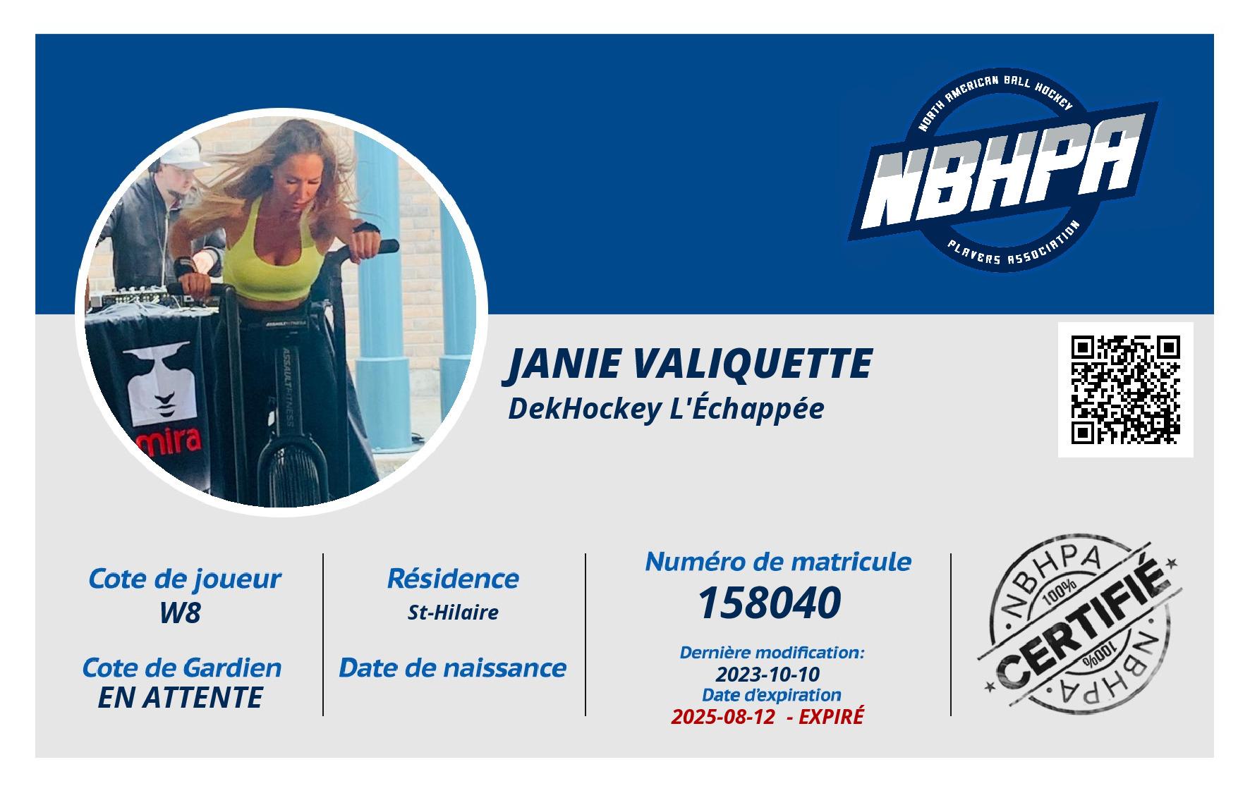Janie Valiquette