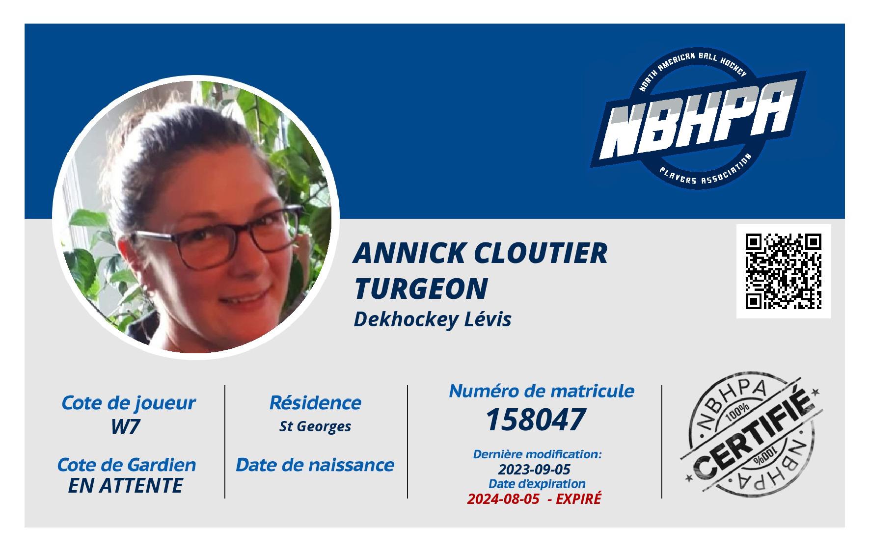 Annick Cloutier Turgeon