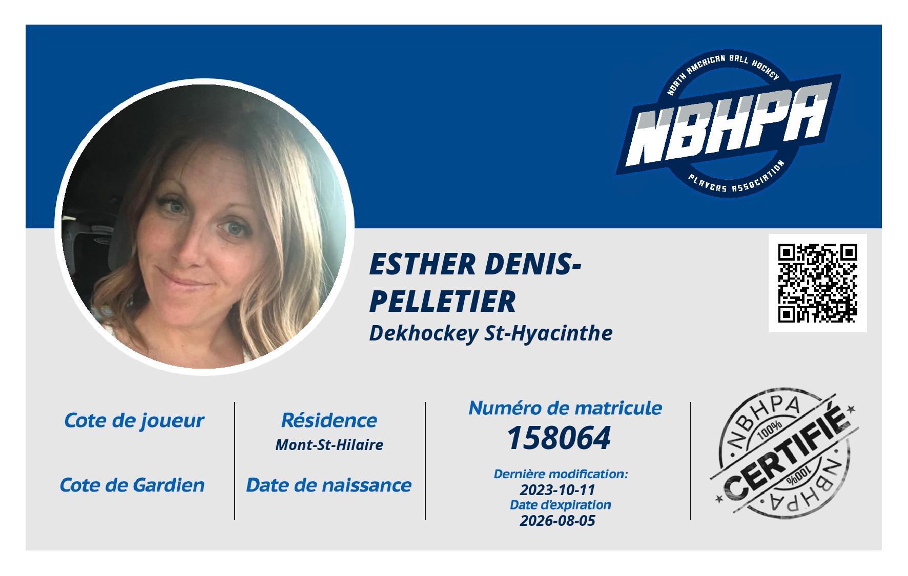 Esther Denis-Pelletier