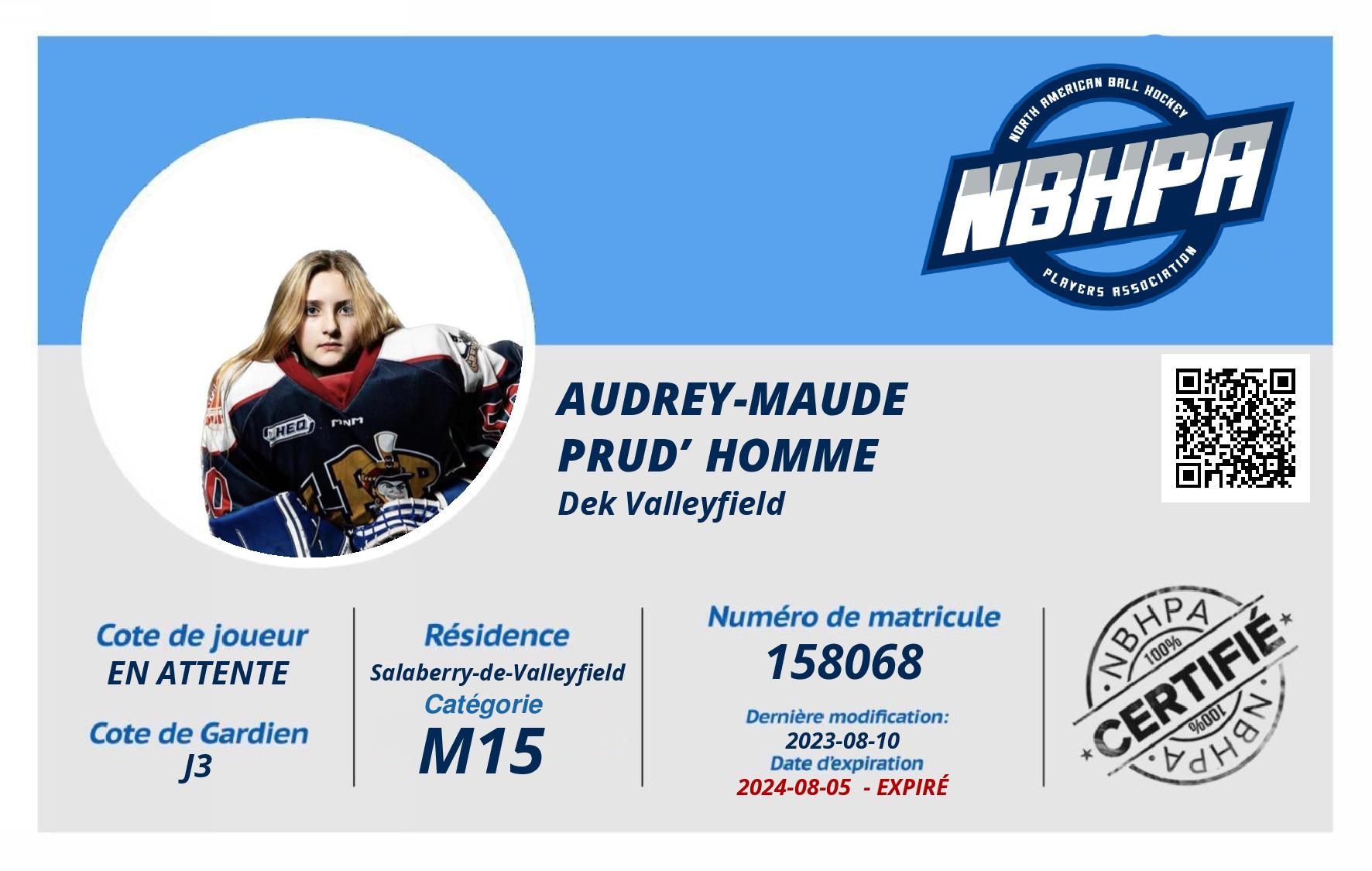 Audrey-Maude Prud’homme