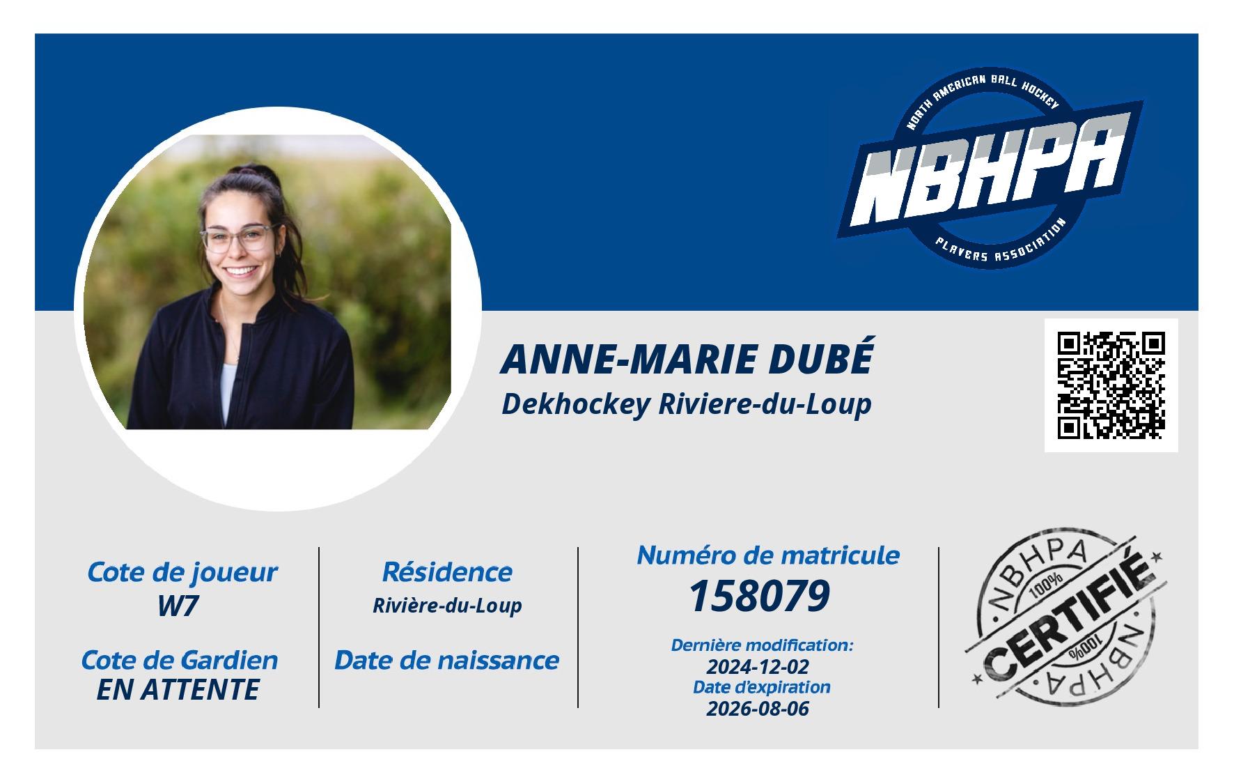 Anne-Marie Dubé