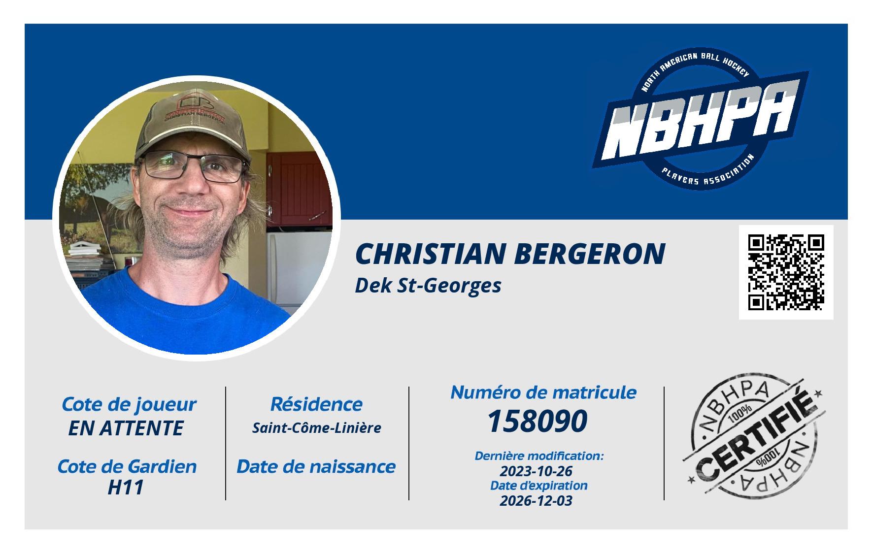Christian Bergeron
