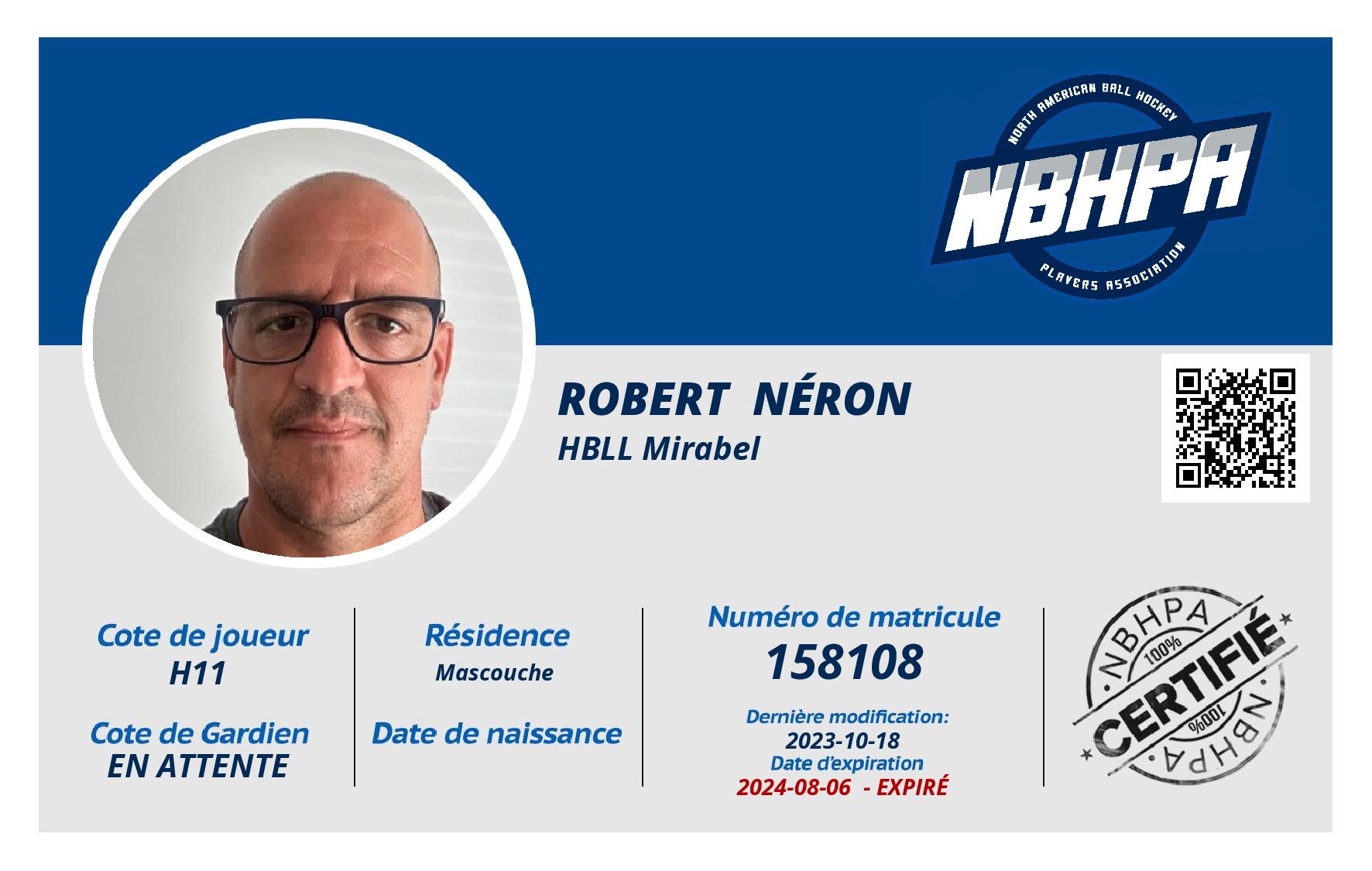 Robert  Néron 