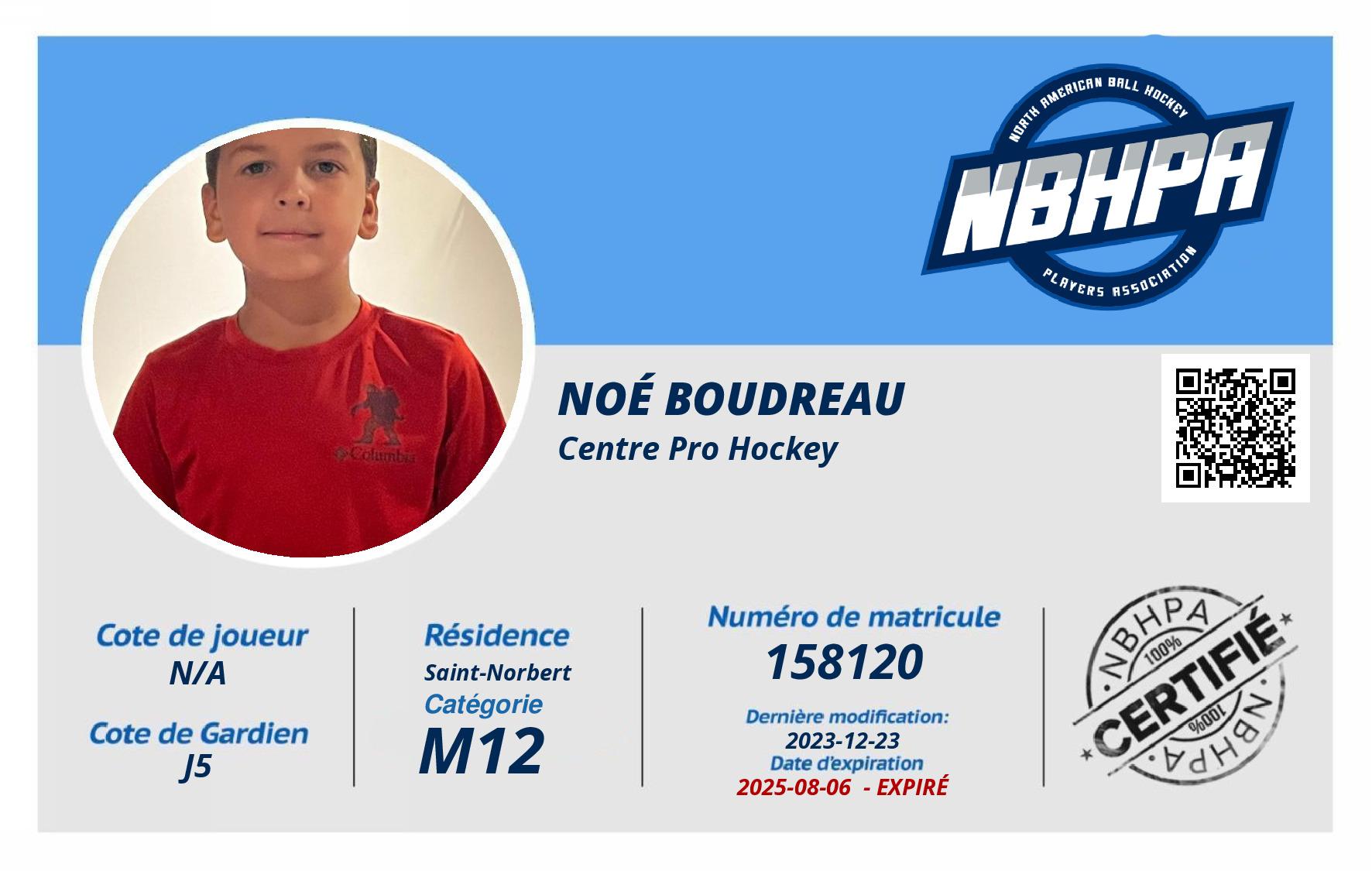Noé Boudreau 