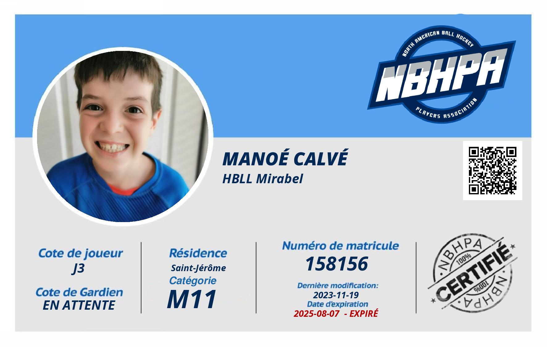 Manoé Calvé