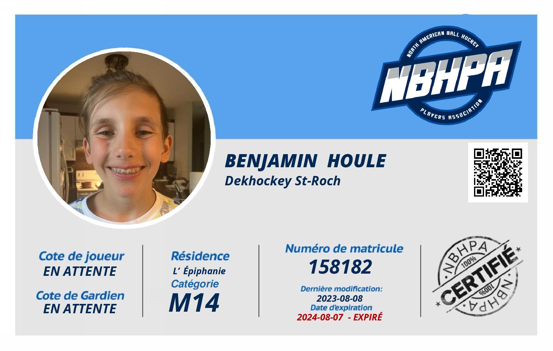 Benjamin  Houle