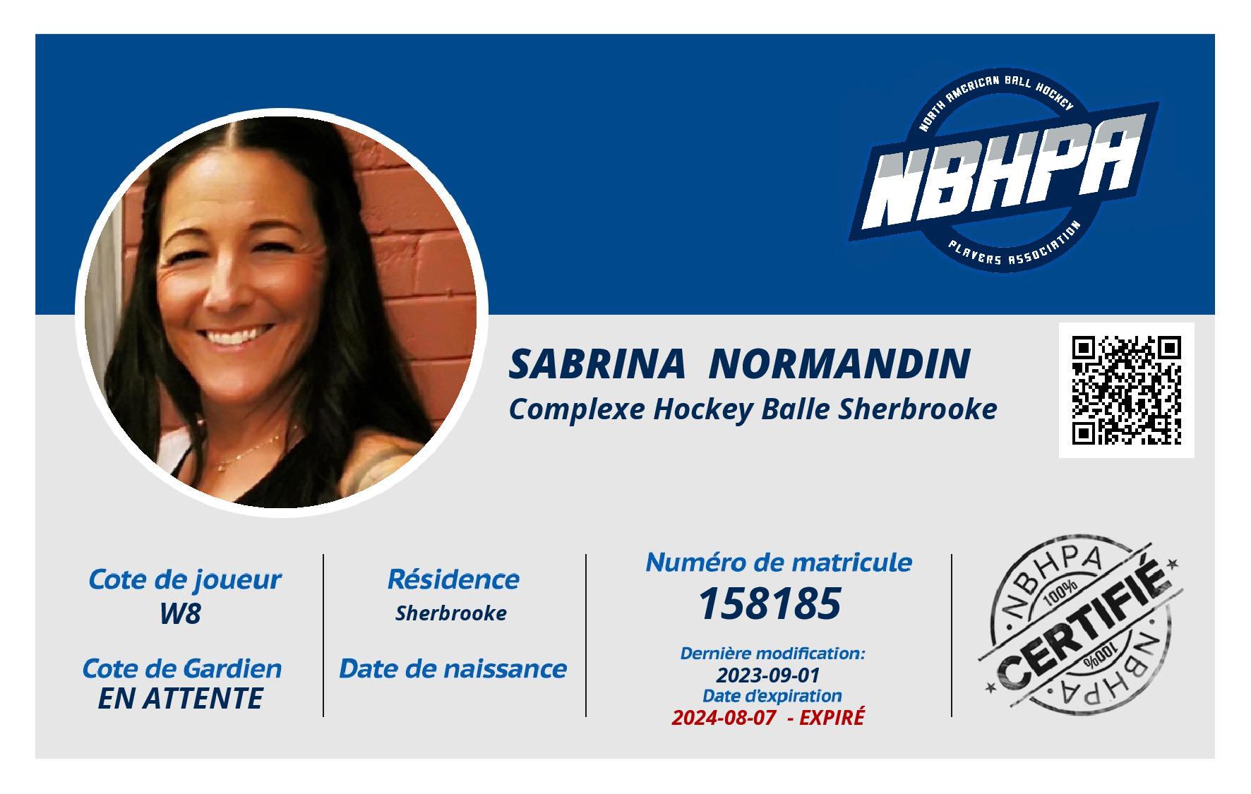 Sabrina  Normandin 